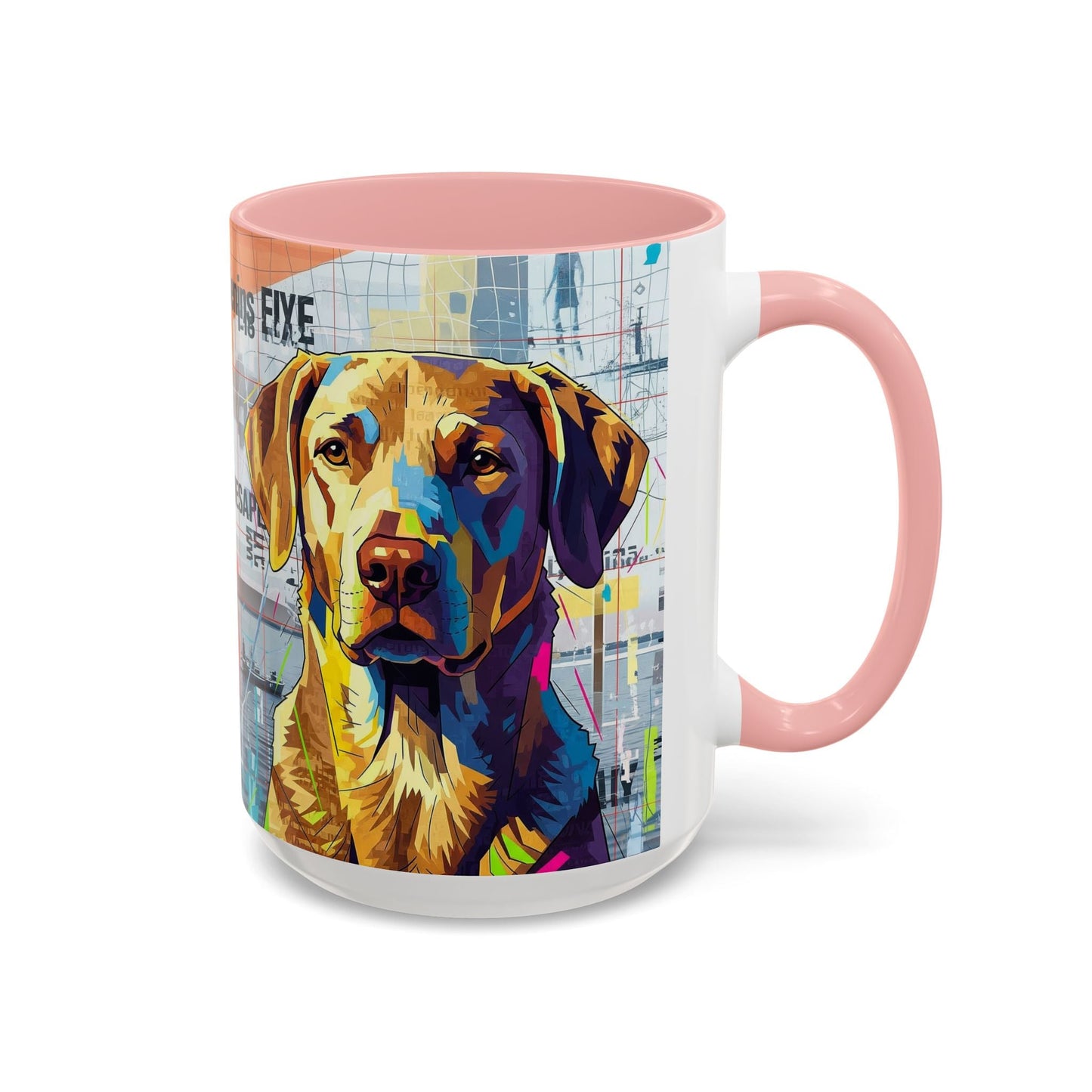 Keramiktasse mit Hunderassen-Motiv – 11 oz & 15 oz