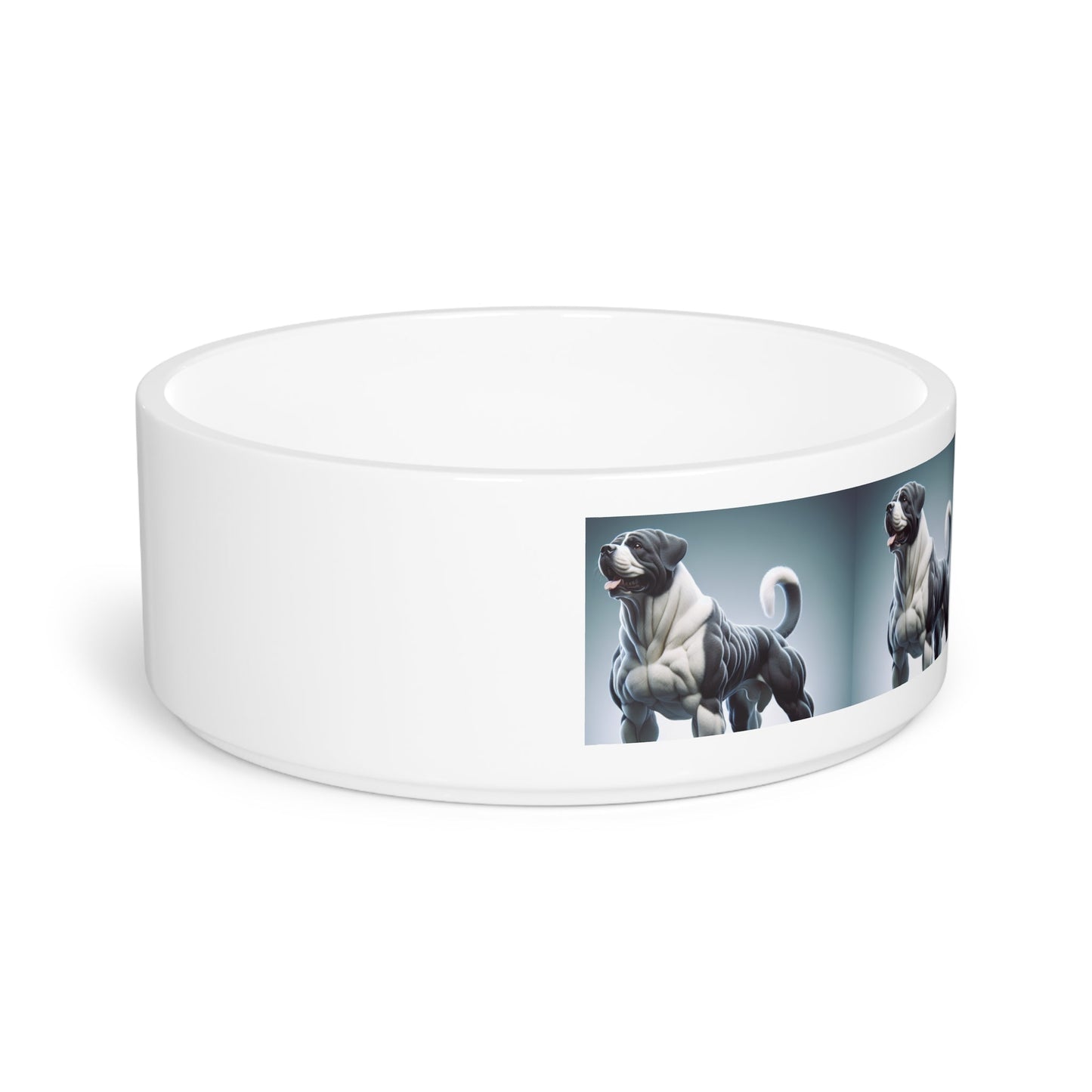 Ceramic Pet Bowl – 16 oz Dog Feeding Bowl