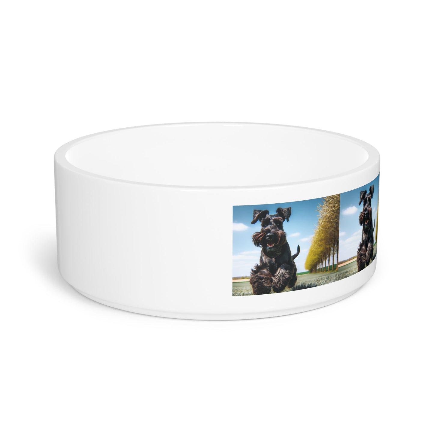Ceramic Pet Bowl – 16 oz Dog Feeding Bowl