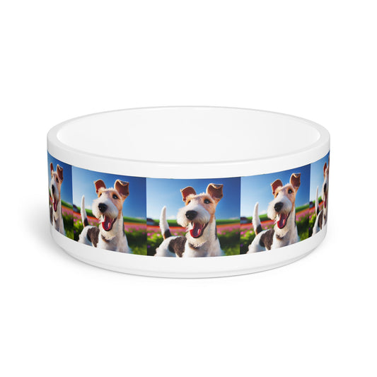 Ceramic Pet Bowl – 16 oz Dog Feeding Bowl