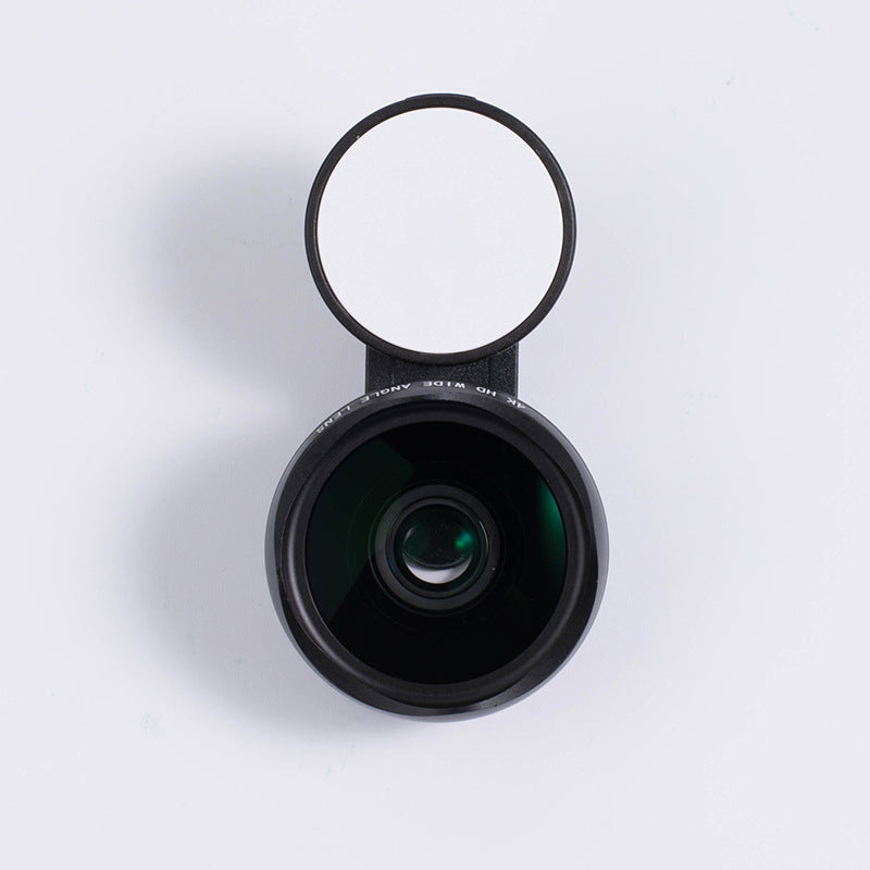 The new external generic mobile phone camera lens wide-angle colorful lights on the beauty of self artifact