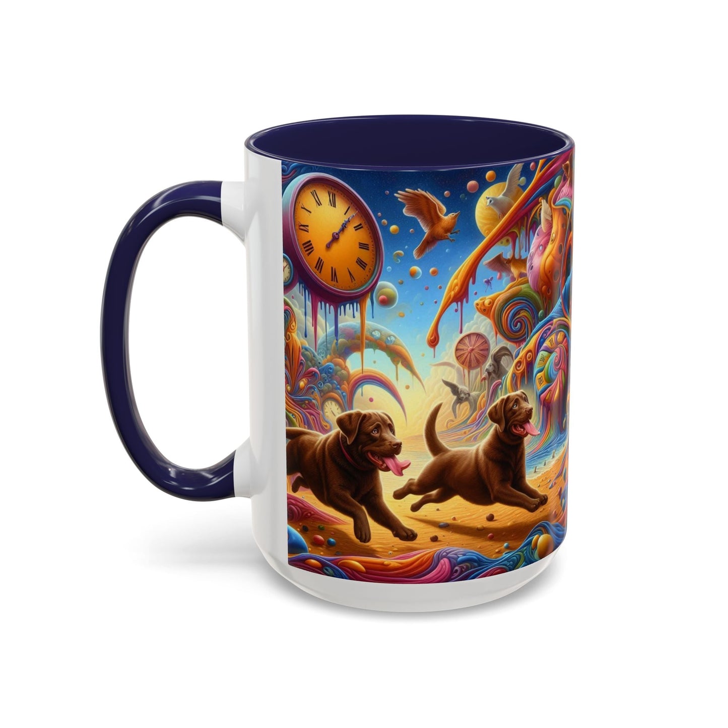 Keramiktasse mit Hunderassen-Motiv – 11 oz & 15 oz
