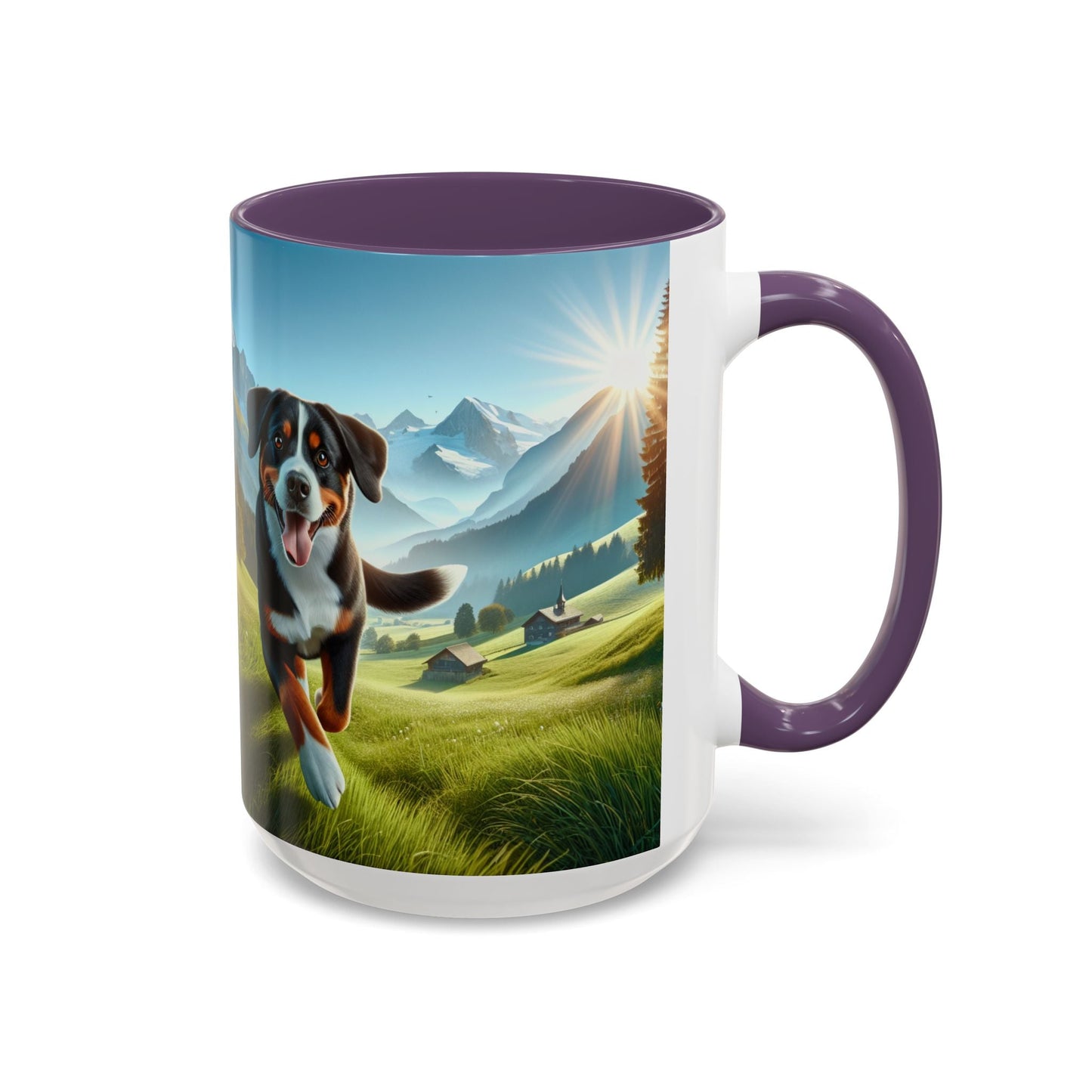 Keramiktasse mit Hunderassen-Motiv – 11 oz & 15 oz