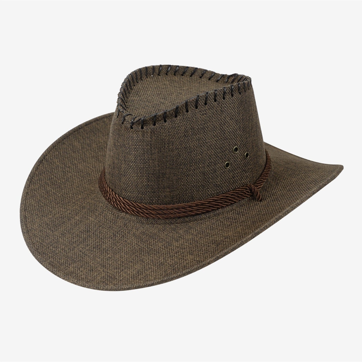 Men's And Women's Cowboy Hats, Sun Protection Hats For Grasslands, Western Cowboy Hats For Couples, Wide-Brimmed Xinjiang Felt Hats With Velvet Surface