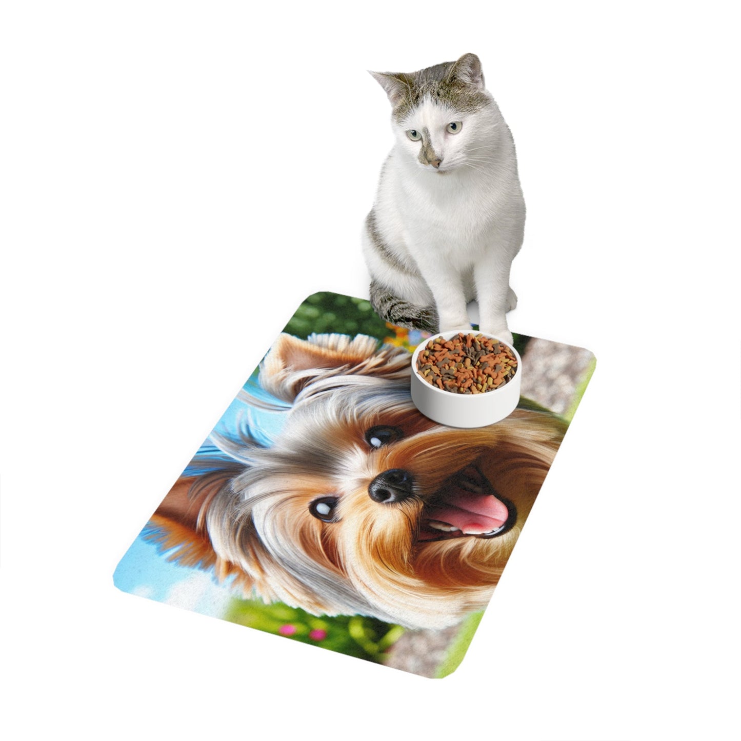 Non-Slip Pet Food Mat – Waterproof Feeding Mat for Dogs