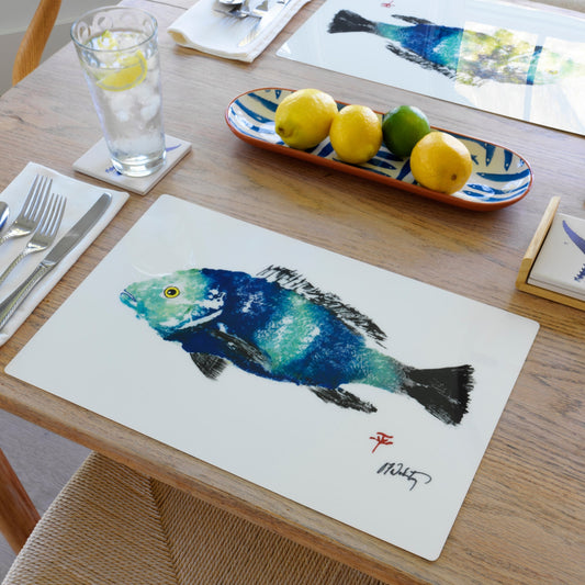 Jamaican Blue Placemat | Nautical