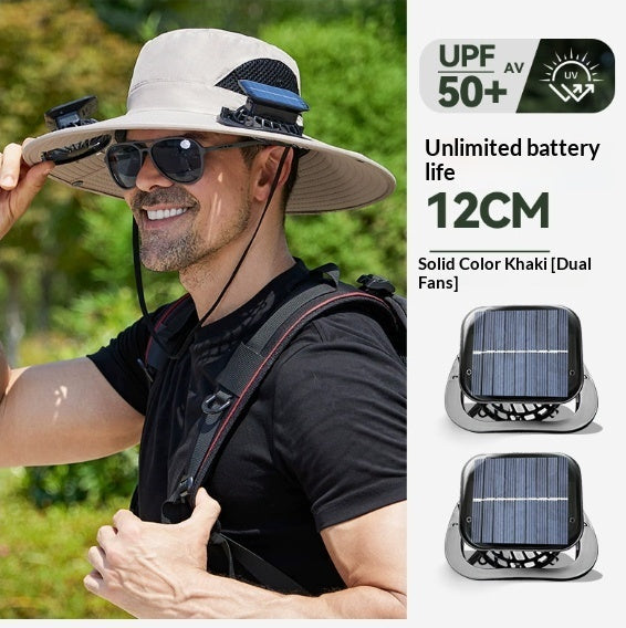 Spray Fan Hat Cooling Sunshade Fisherman Hat