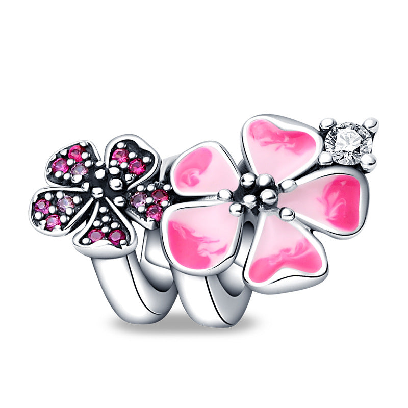 Romantic And Elegant Flower Beaded Bracelet