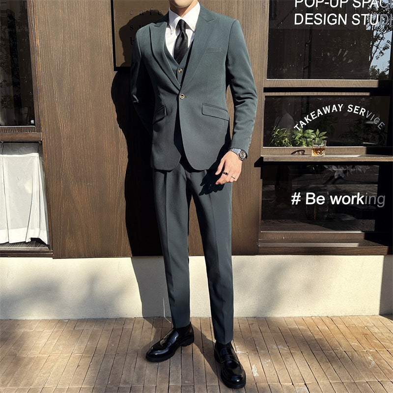 Mens Business-Style Fashionable Casual Blazer