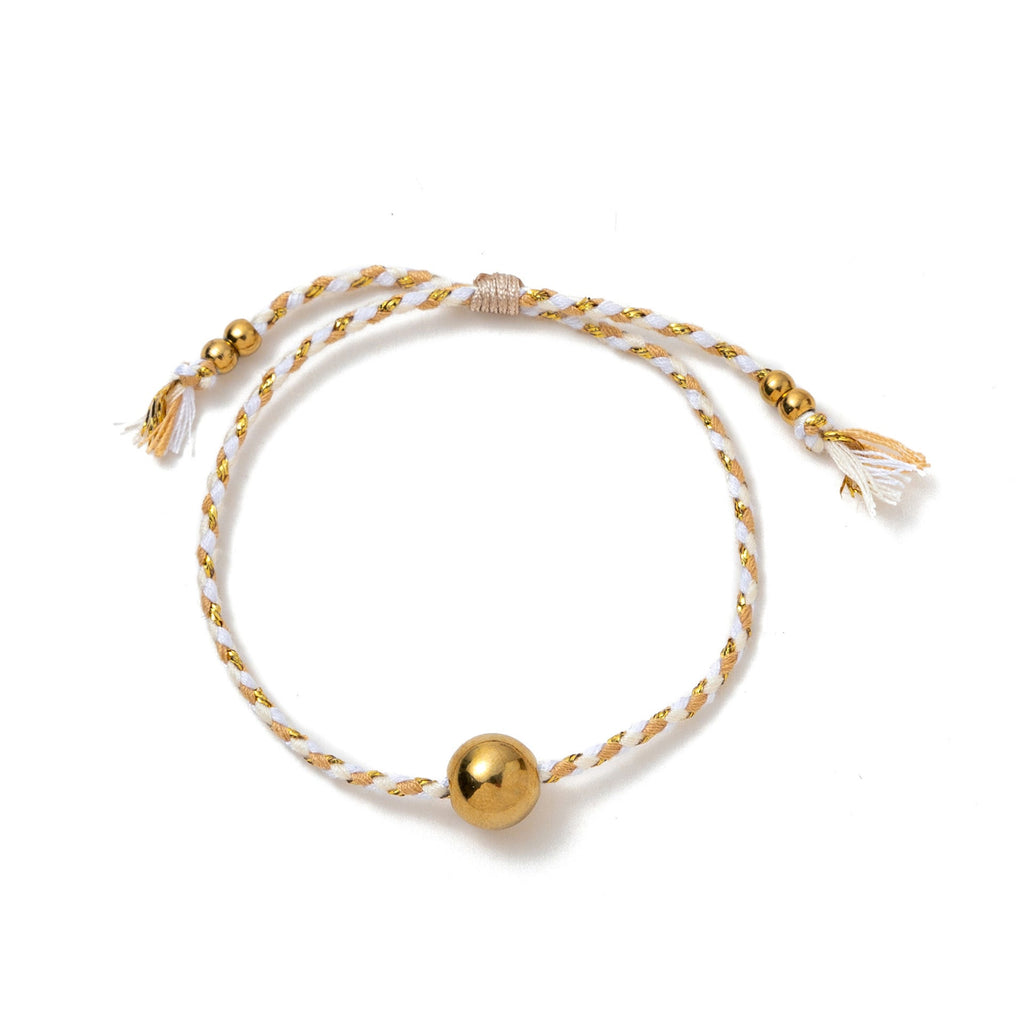 Shell Crystal Green Rice-bead Multi-layer Stacked Bracelet For Women
