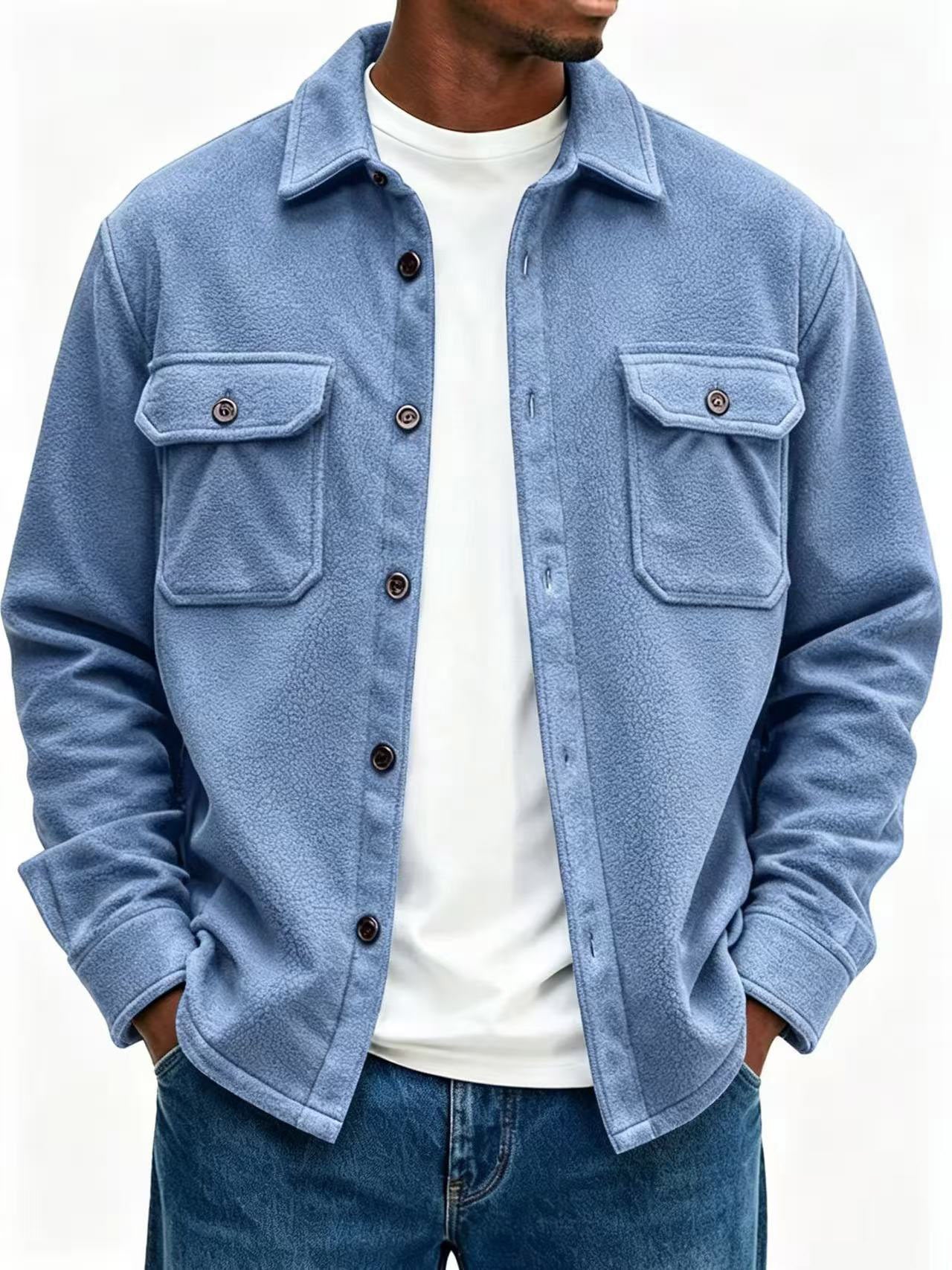 Men's Casual Loose-fit Jacket Coat