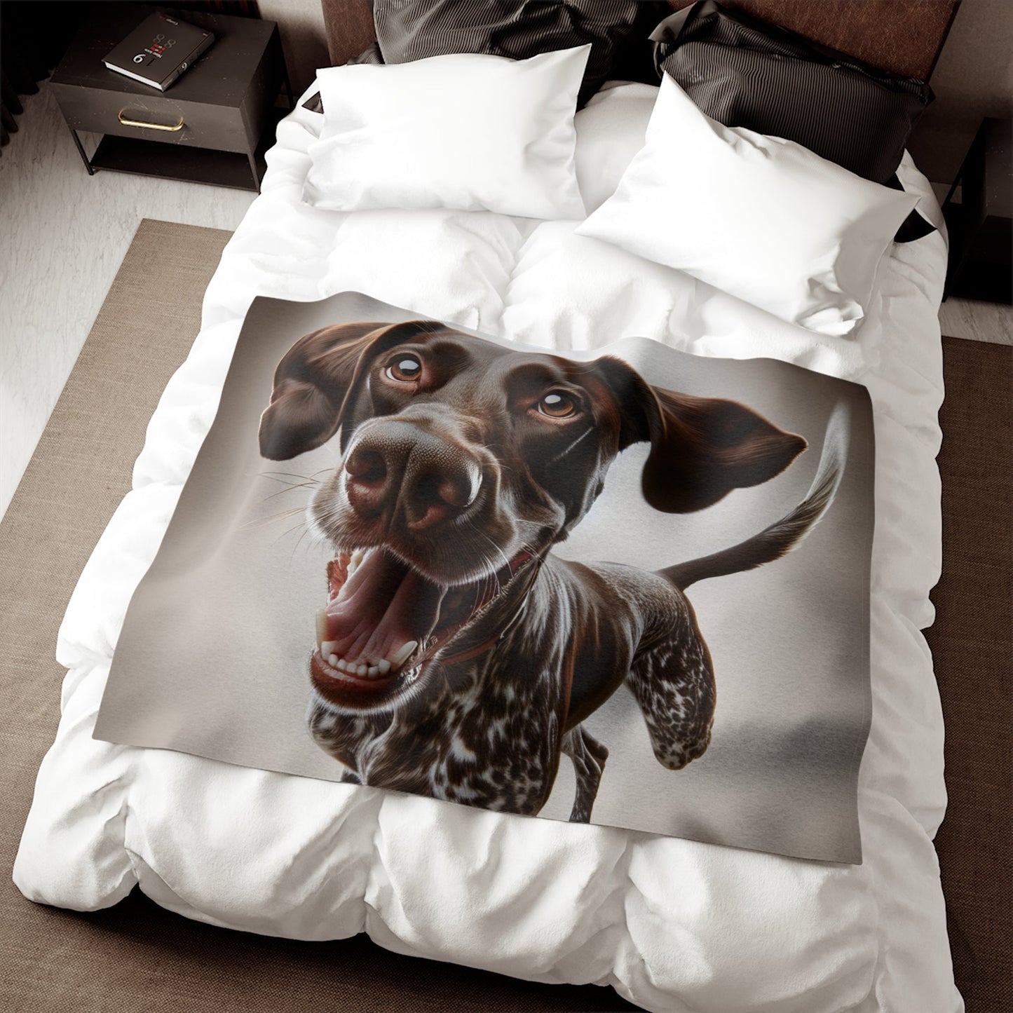 Sweatshirt Blanket – Plush Fleece Throw, 2 Size Options