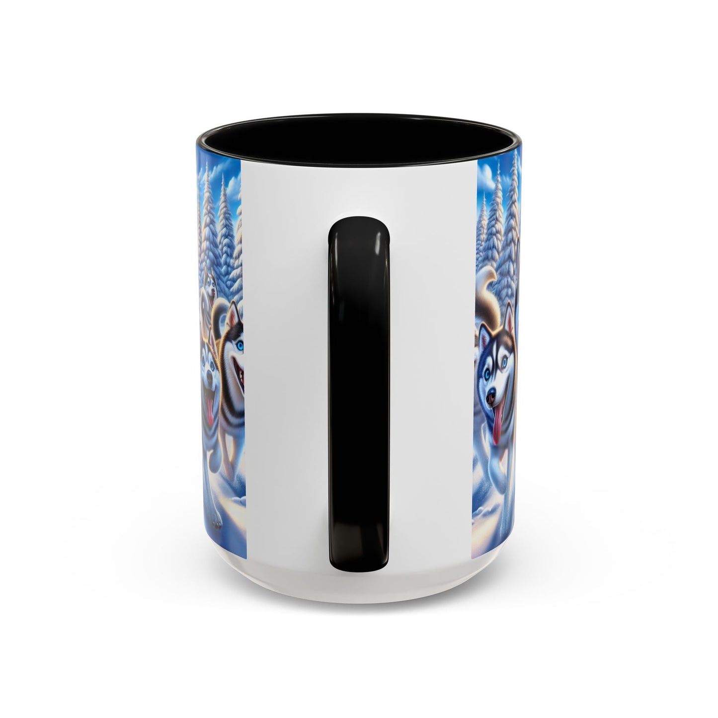 Keramiktasse mit Hunderassen-Motiv – 11 oz & 15 oz