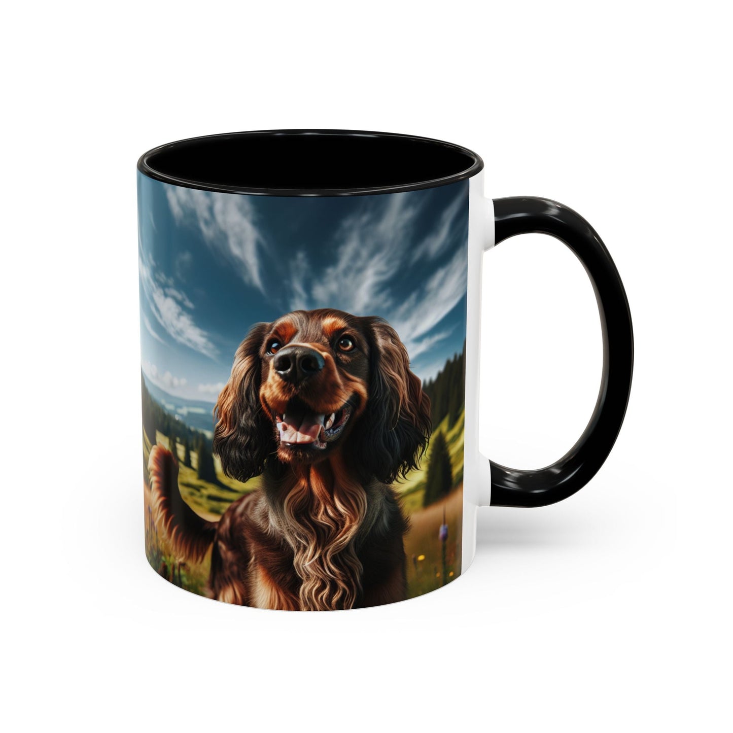 Keramiktasse mit Hunderassen-Motiv – 11 oz & 15 oz