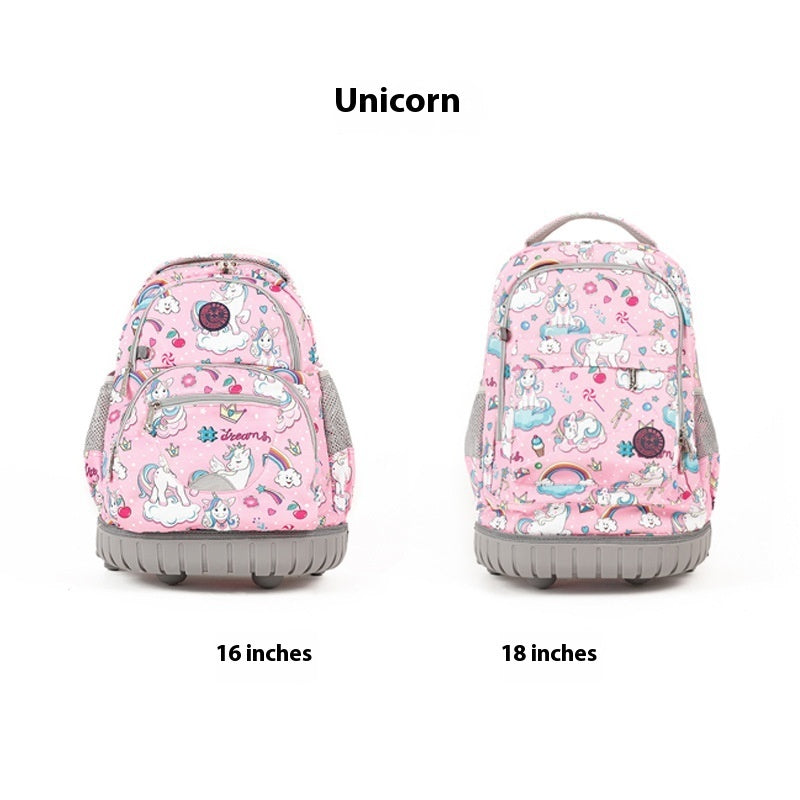 Children's Trolley Schoolbag Student Korean Style Backpack