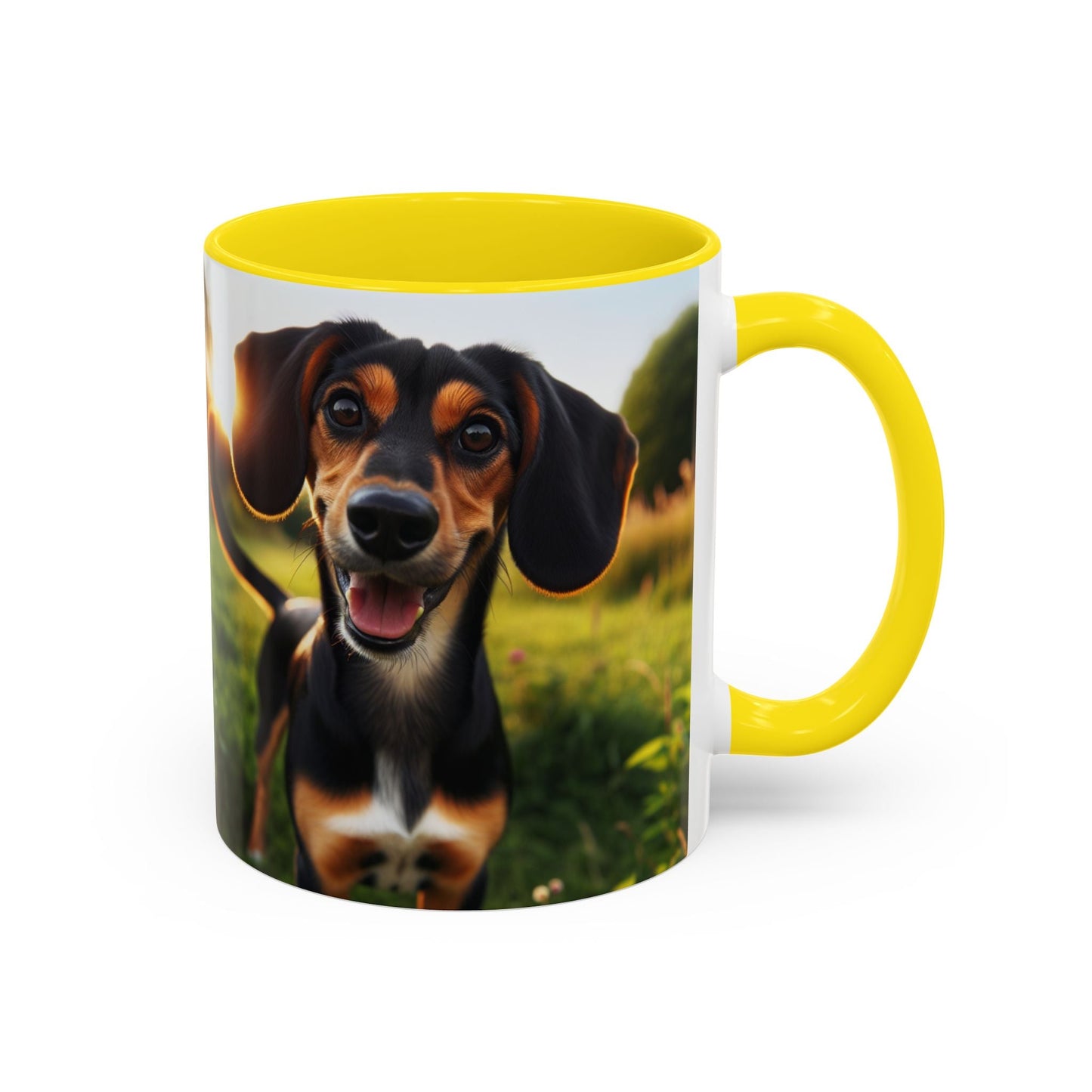 Keramiktasse mit Hunderassen-Motiv – 11 oz & 15 oz