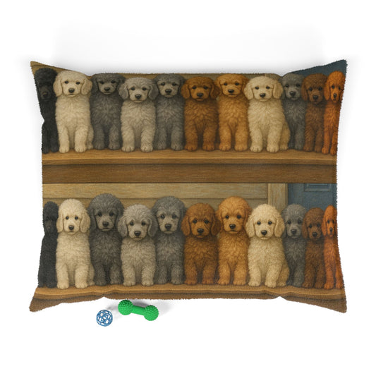 Haustierbett – Plüsch-Hundebett, 3 Größenoptionen