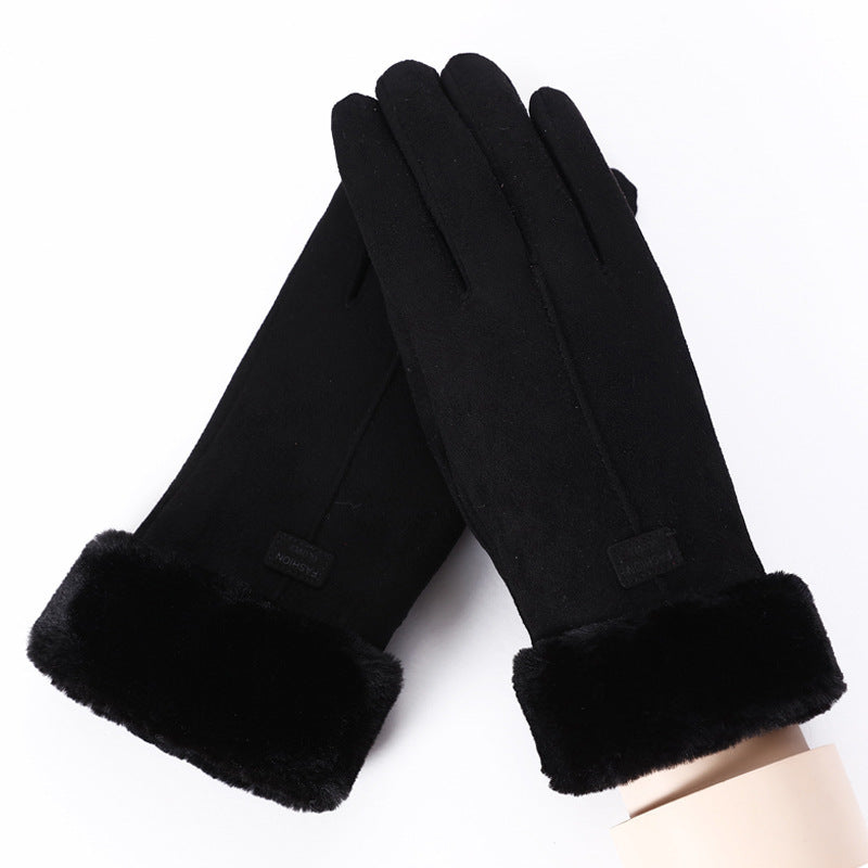 Touchscreen Compatible Thermal Gloves For Women Cyclists