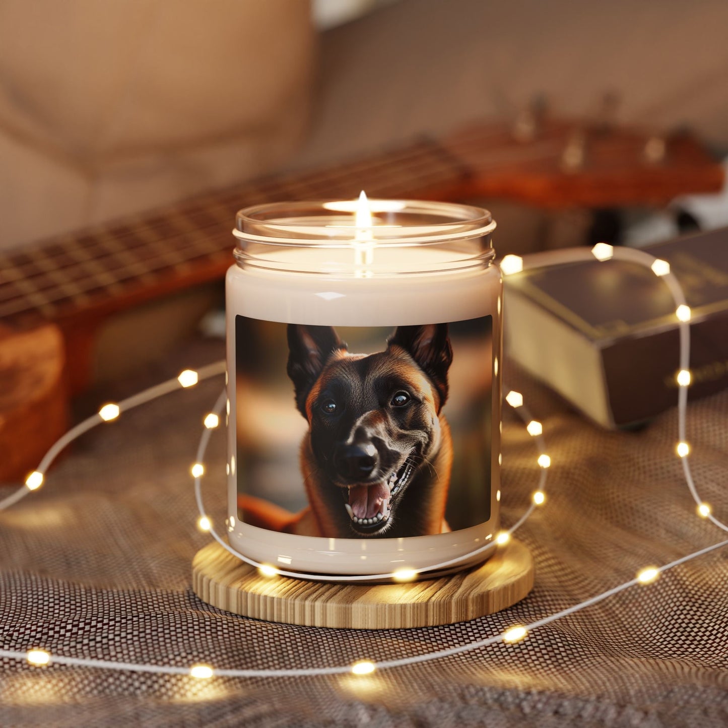 Bougie en cire de soja – Bougie parfumée en pot