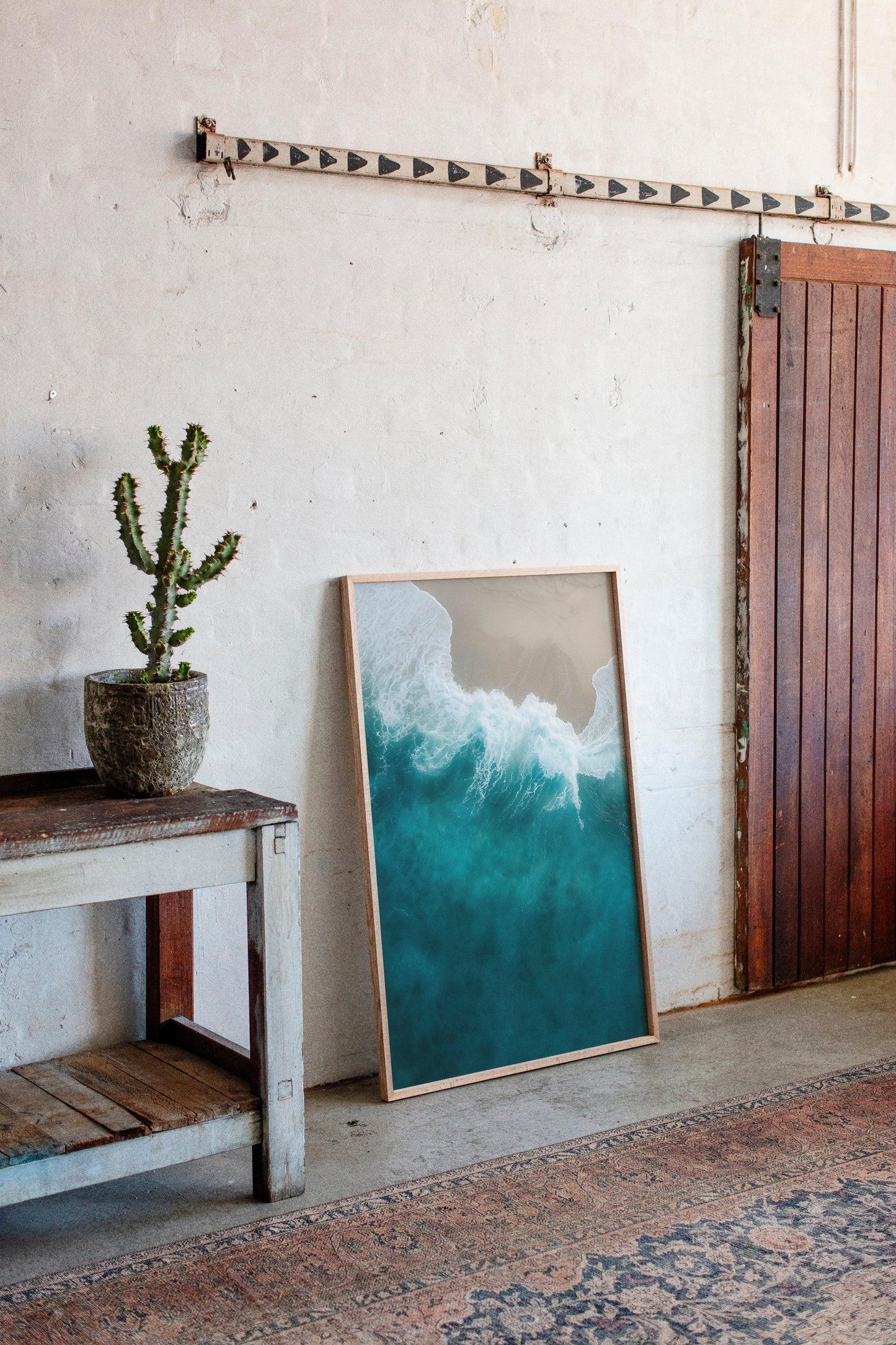 Dérive Aérienne Sur la Houle Turquoise