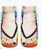 3D-printed Flip-flop Toe Socks