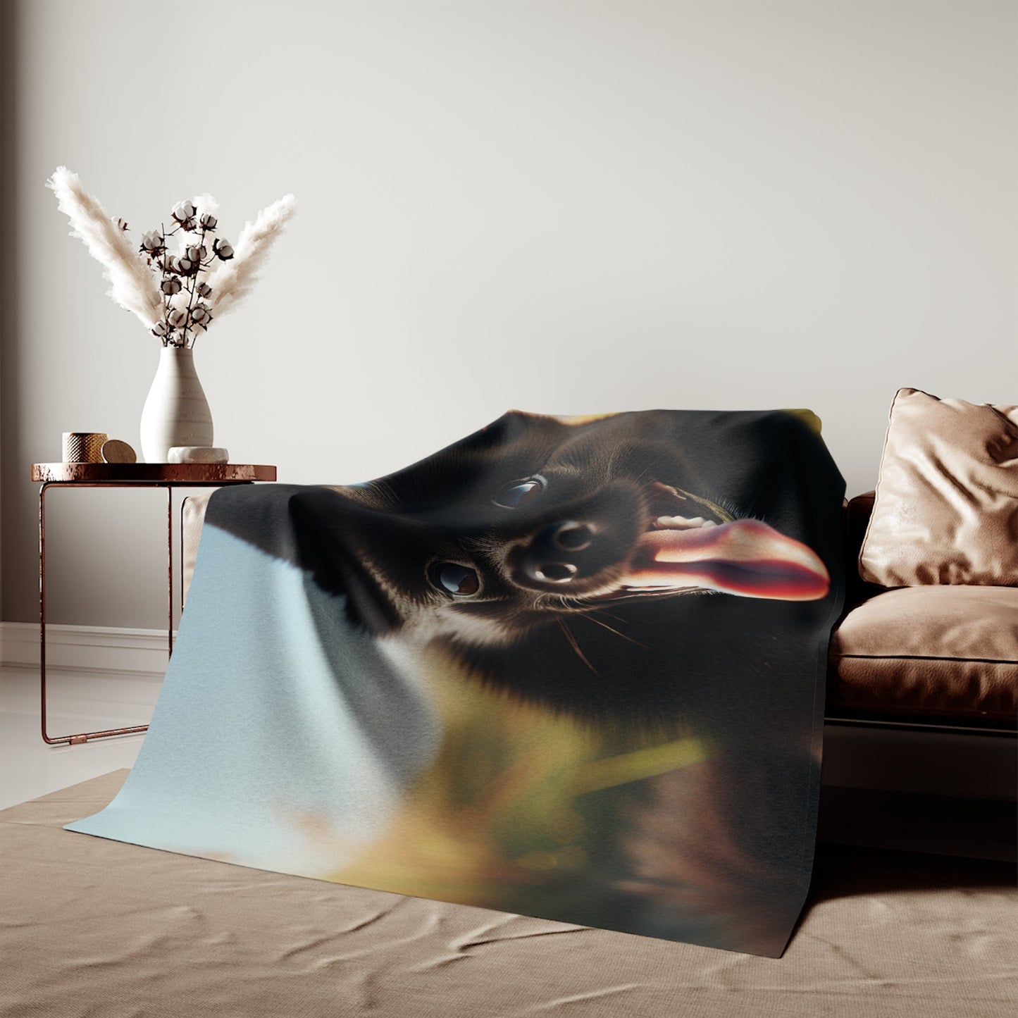 Sweatshirt Blanket – Plush Fleece Throw, 2 Size Options