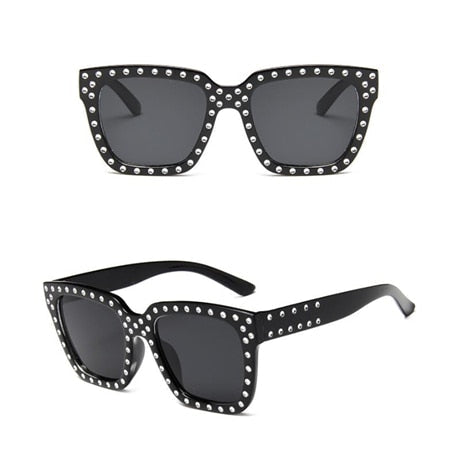 Sunglasses Women Crystal Decoration Sunglasses