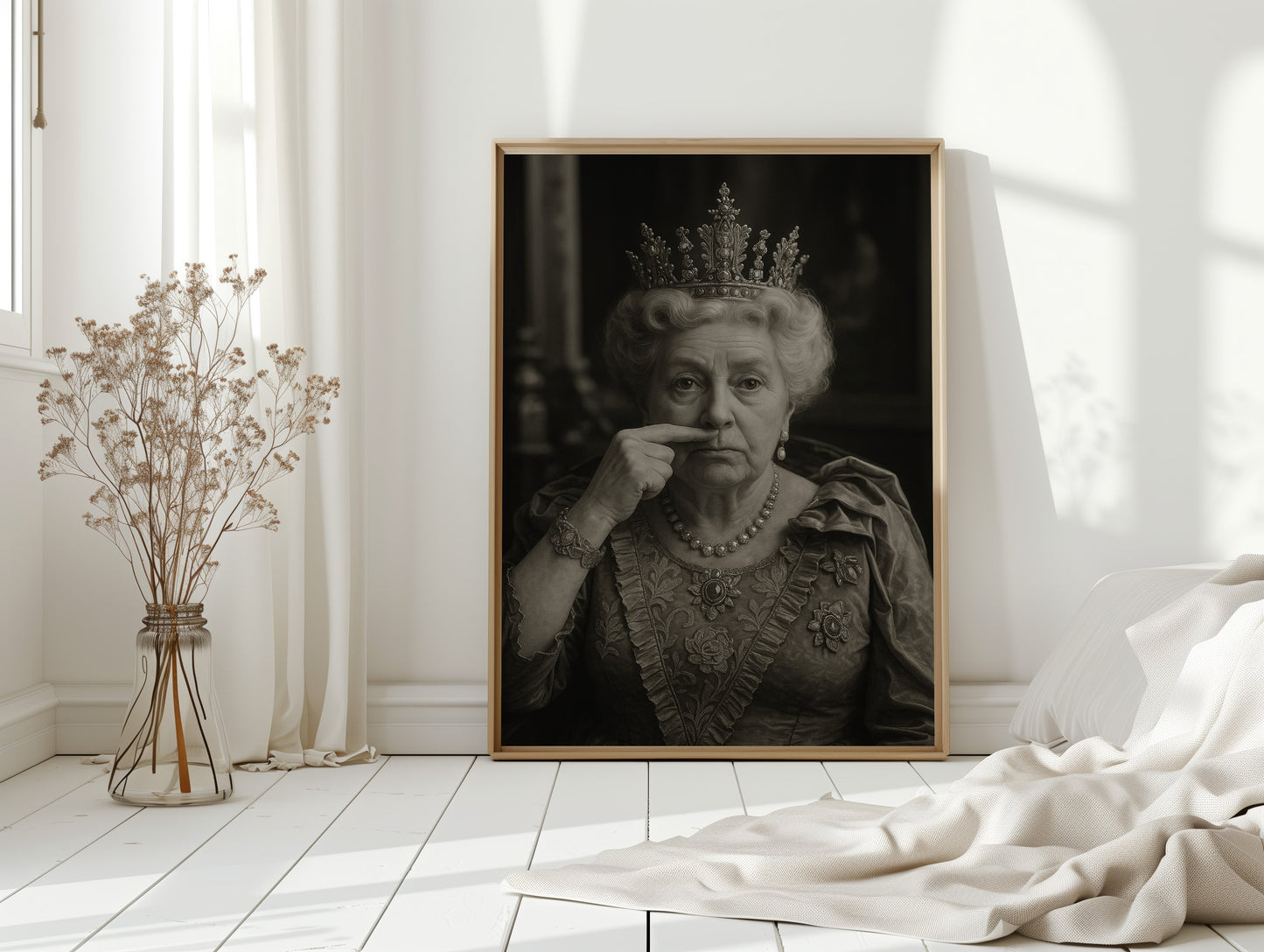 Sass royal et moustache royale