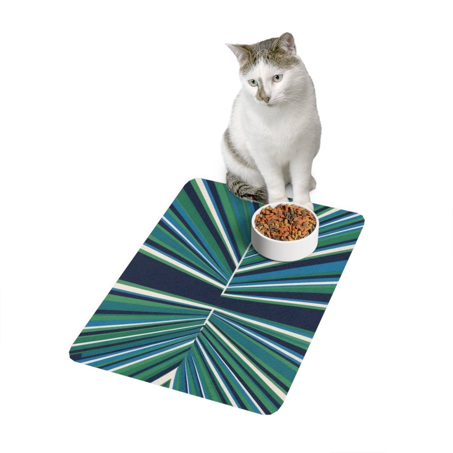 Tapis antidérapant pour animaux de compagnie – Tapis d'alimentation étanche pour chiens