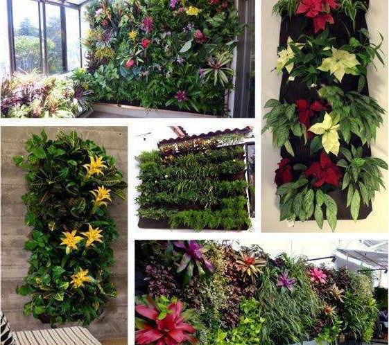 Vertical Wall Hanging Garden Planter Bags
