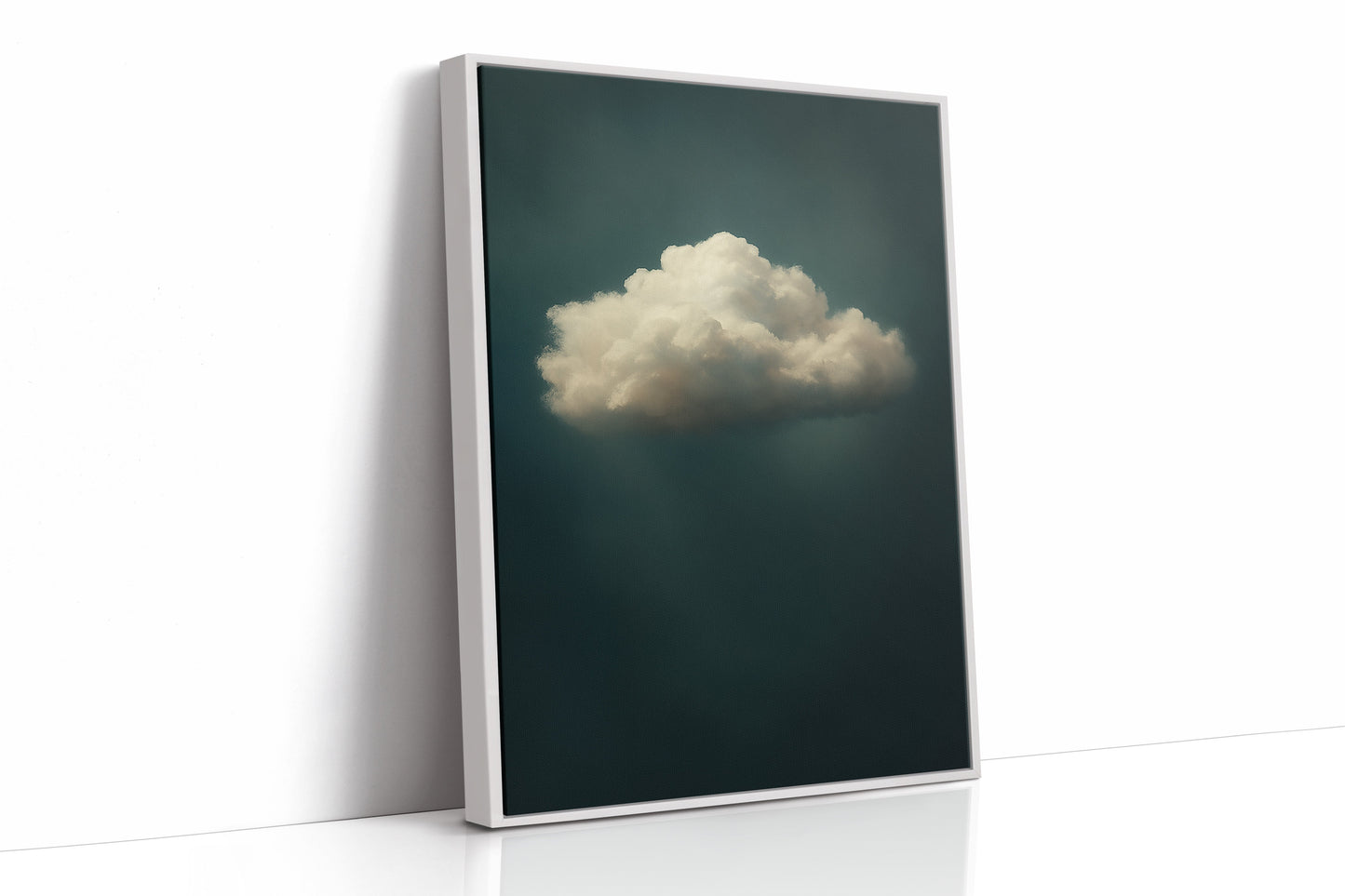 Nuage solitaire en air immobile