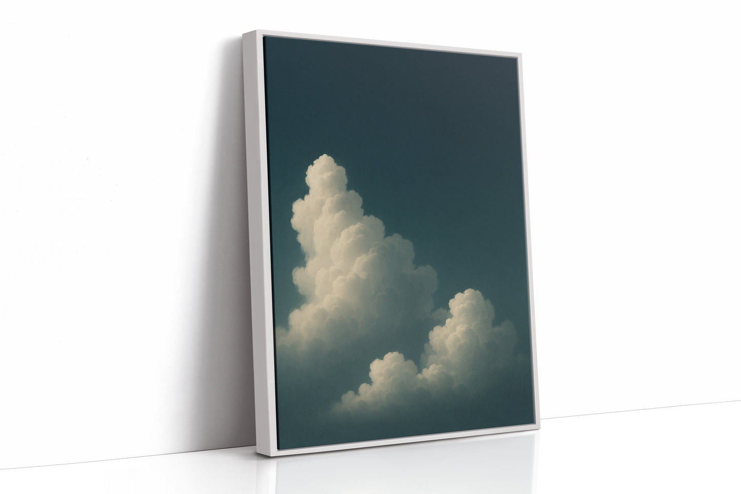 Säulen der Stille in einem dunklen Himmel