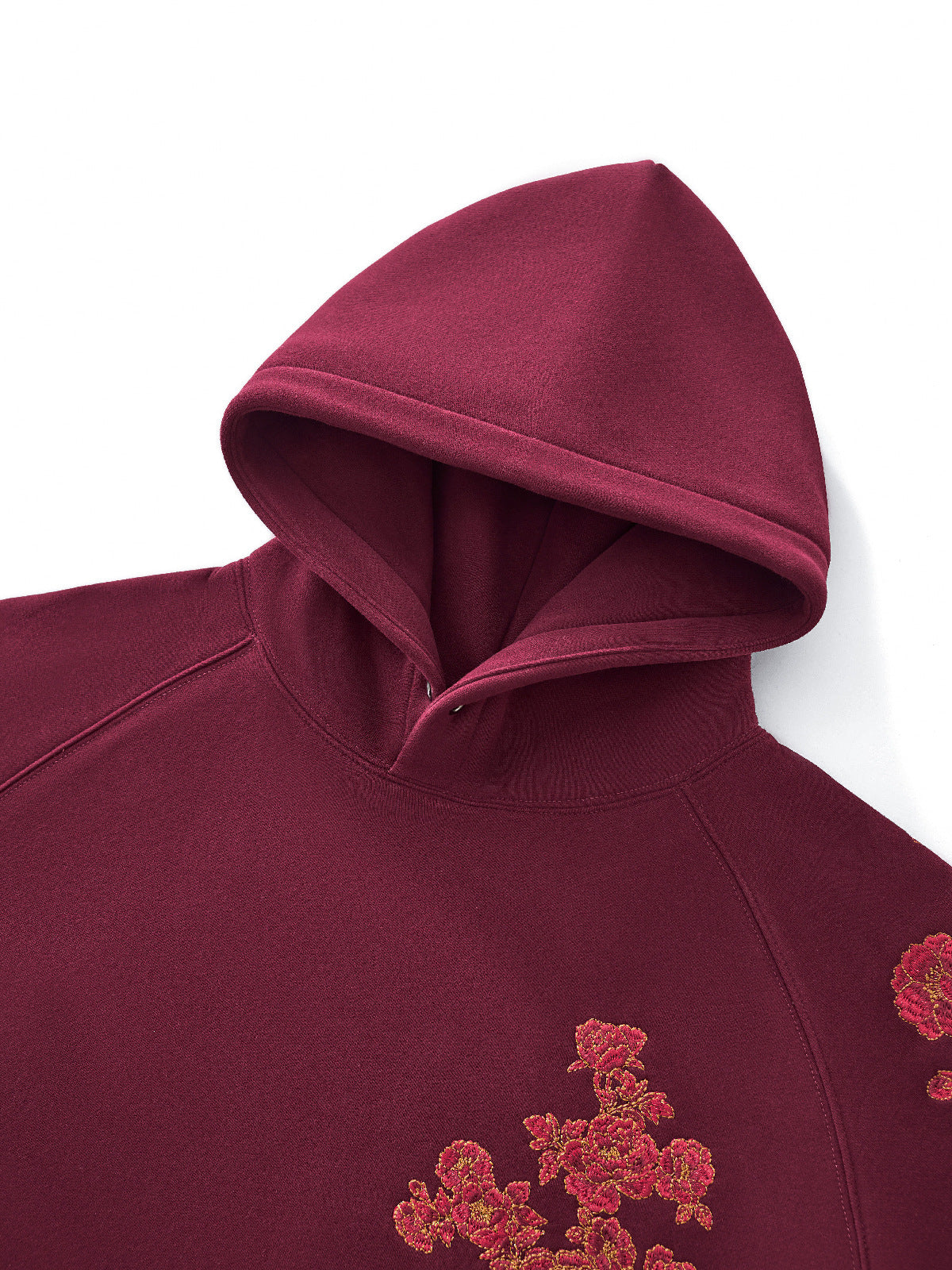 Heavy-embroidered Chinese-style Horse-year Embroidered Hooded Pullover