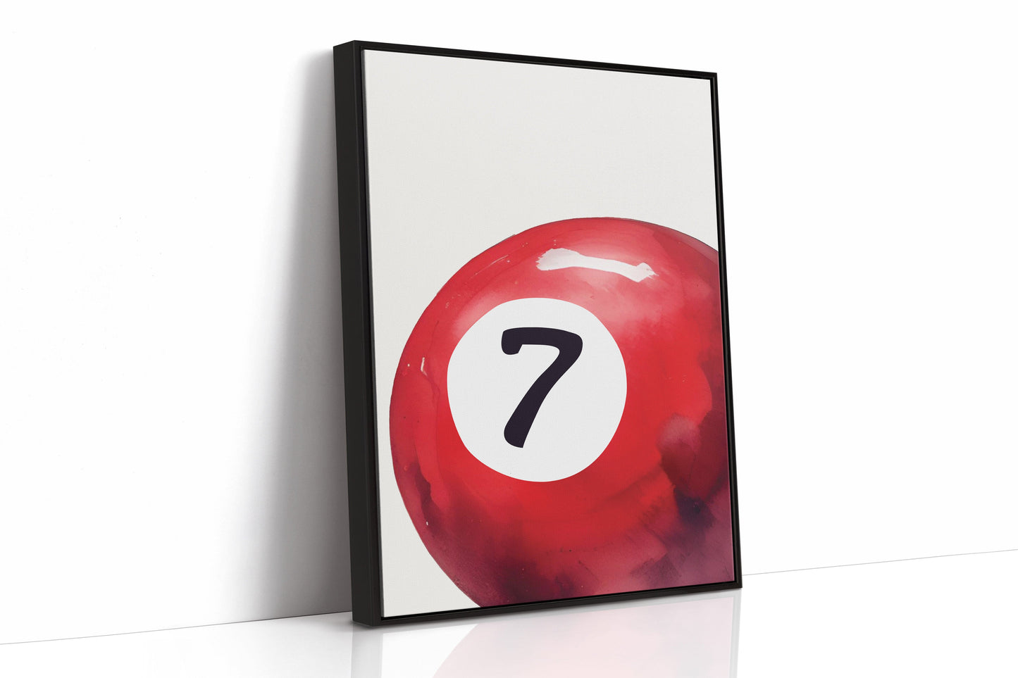 Glückszahl Nr. 7 Druck