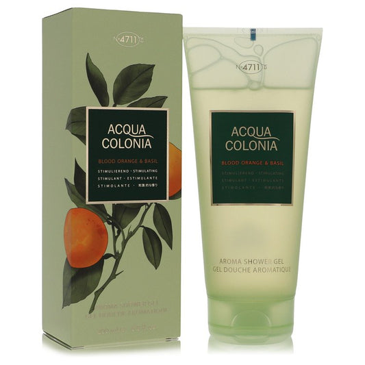4711 Acqua Colonia Blood Orange & Basil de 4711 Gel Douche 200 ml pour Femme