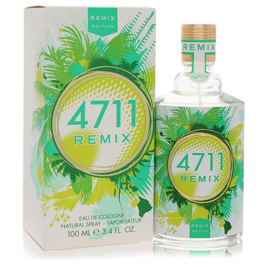 4711 Remix Green Oasis par 4711 Eau De Cologne Vaporisateur (Unisexe) 100 ml pour Homme