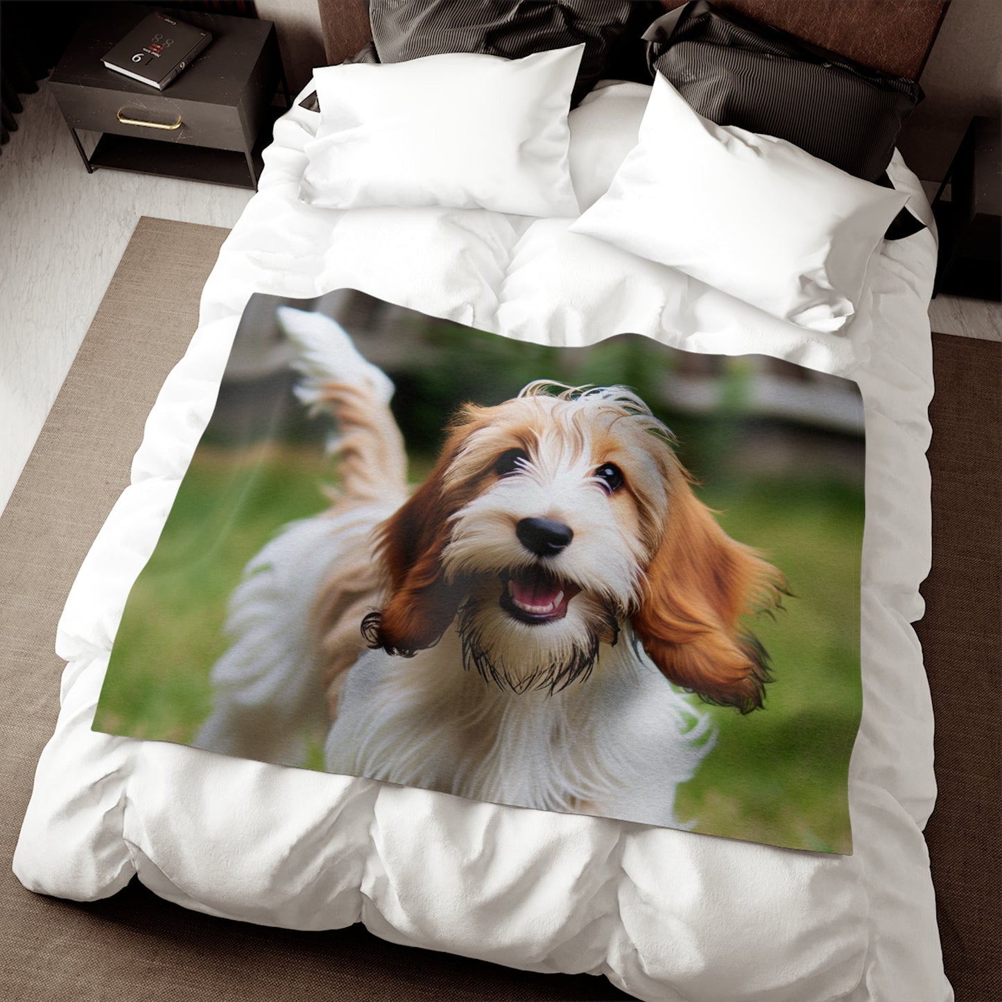 Sweatshirt Blanket – Plush Fleece Throw, 2 Size Options