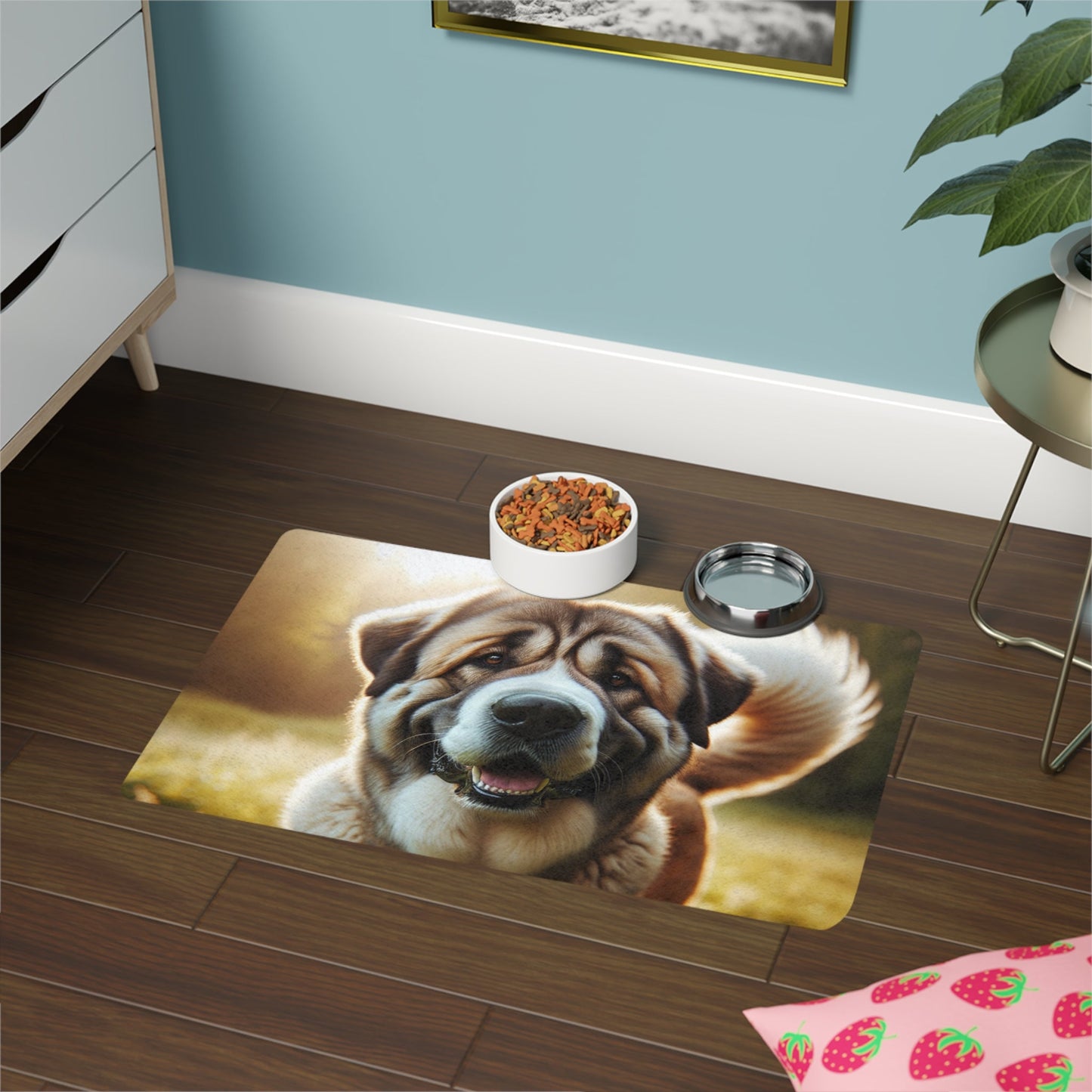 Non-Slip Pet Food Mat – Waterproof Feeding Mat for Dogs