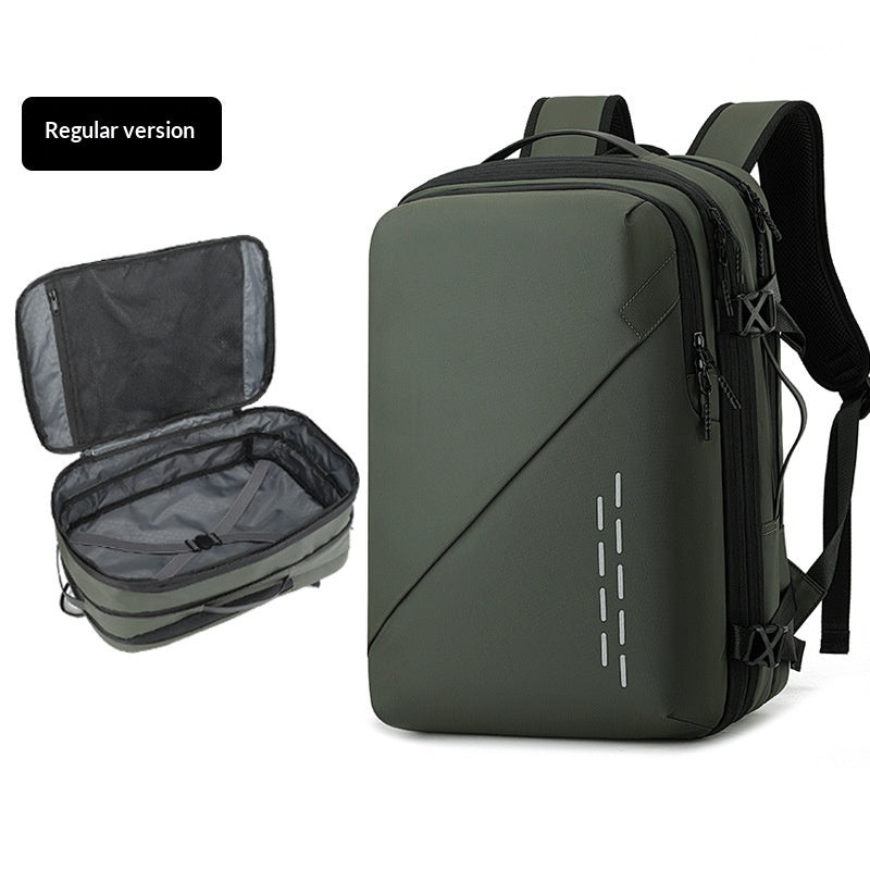 Mens Large-capacity Stylish Minimalist Vacuum-compressed Backpack