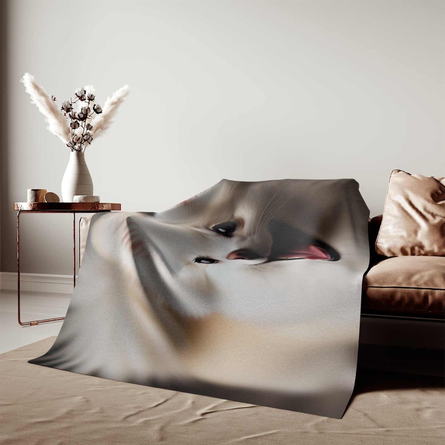 Sweatshirt Blanket – Plush Fleece Throw, 2 Size Options