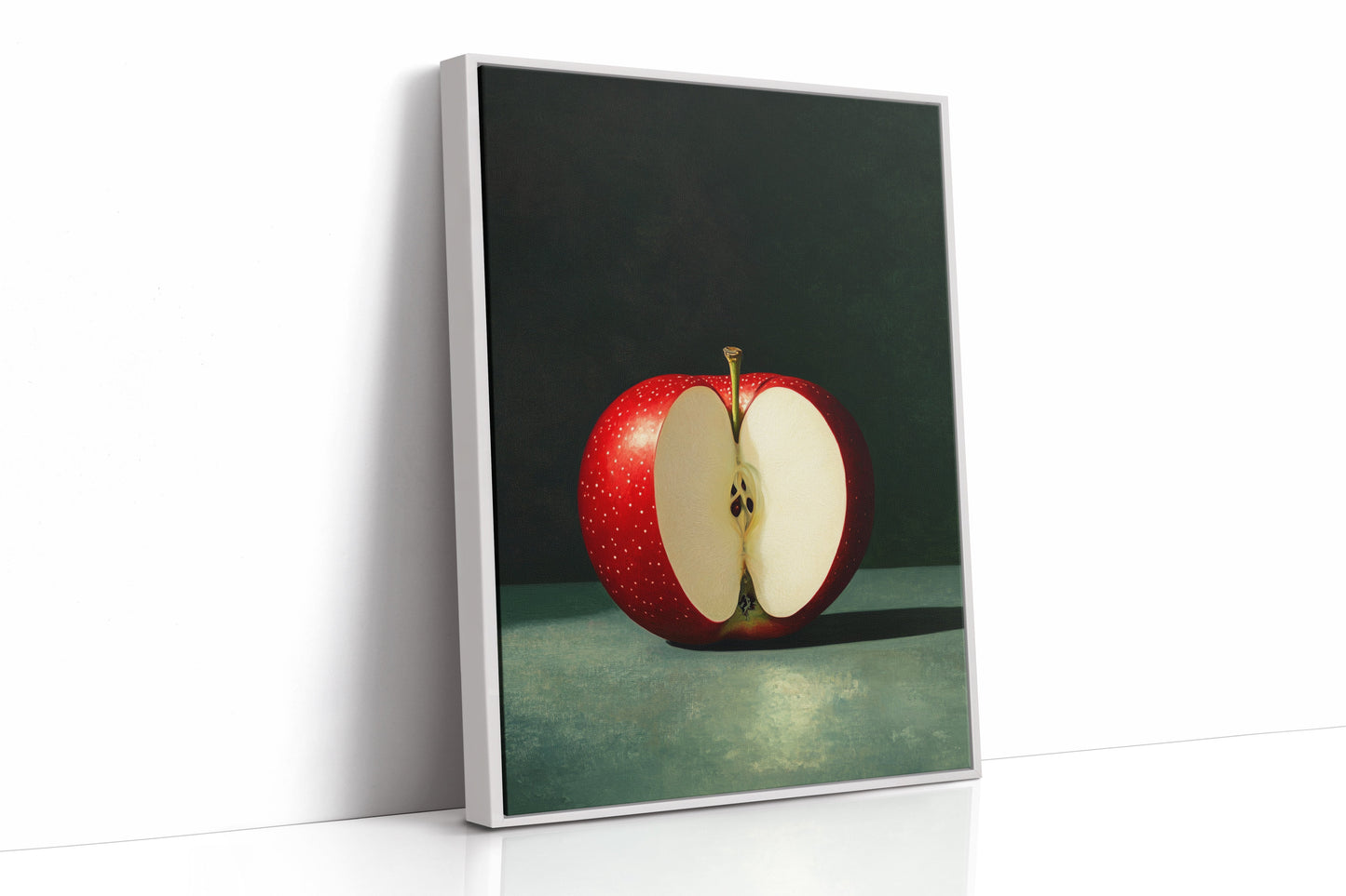 The Apple Divided in Stillness