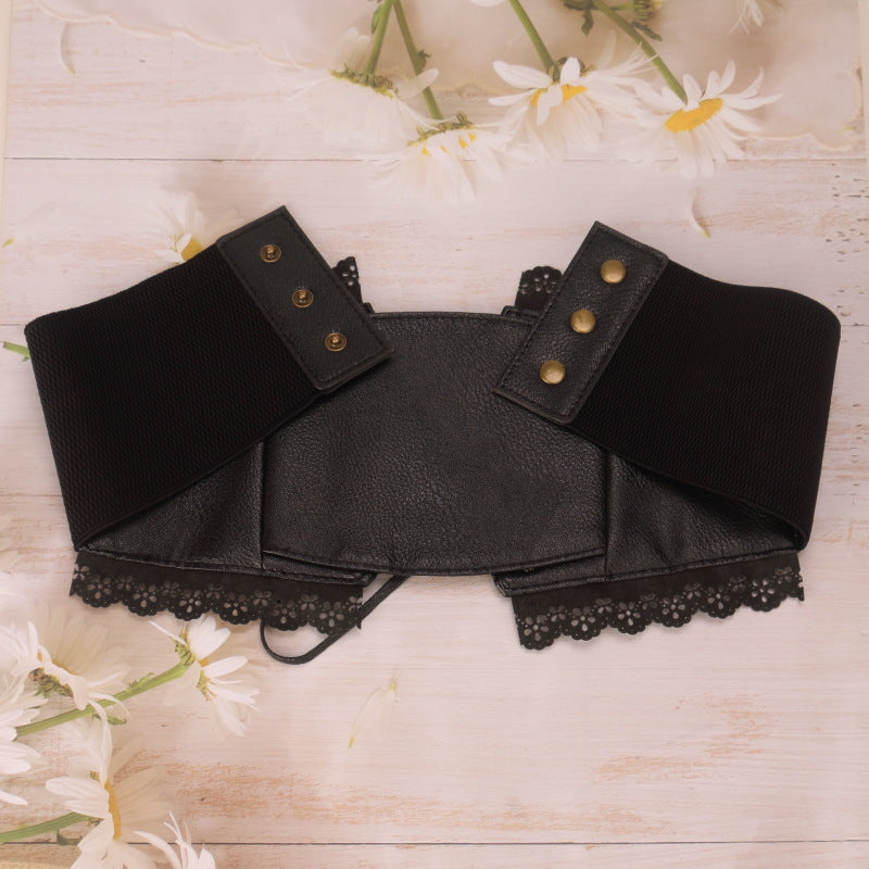 Women's Shirt Dress With Waist Cincher