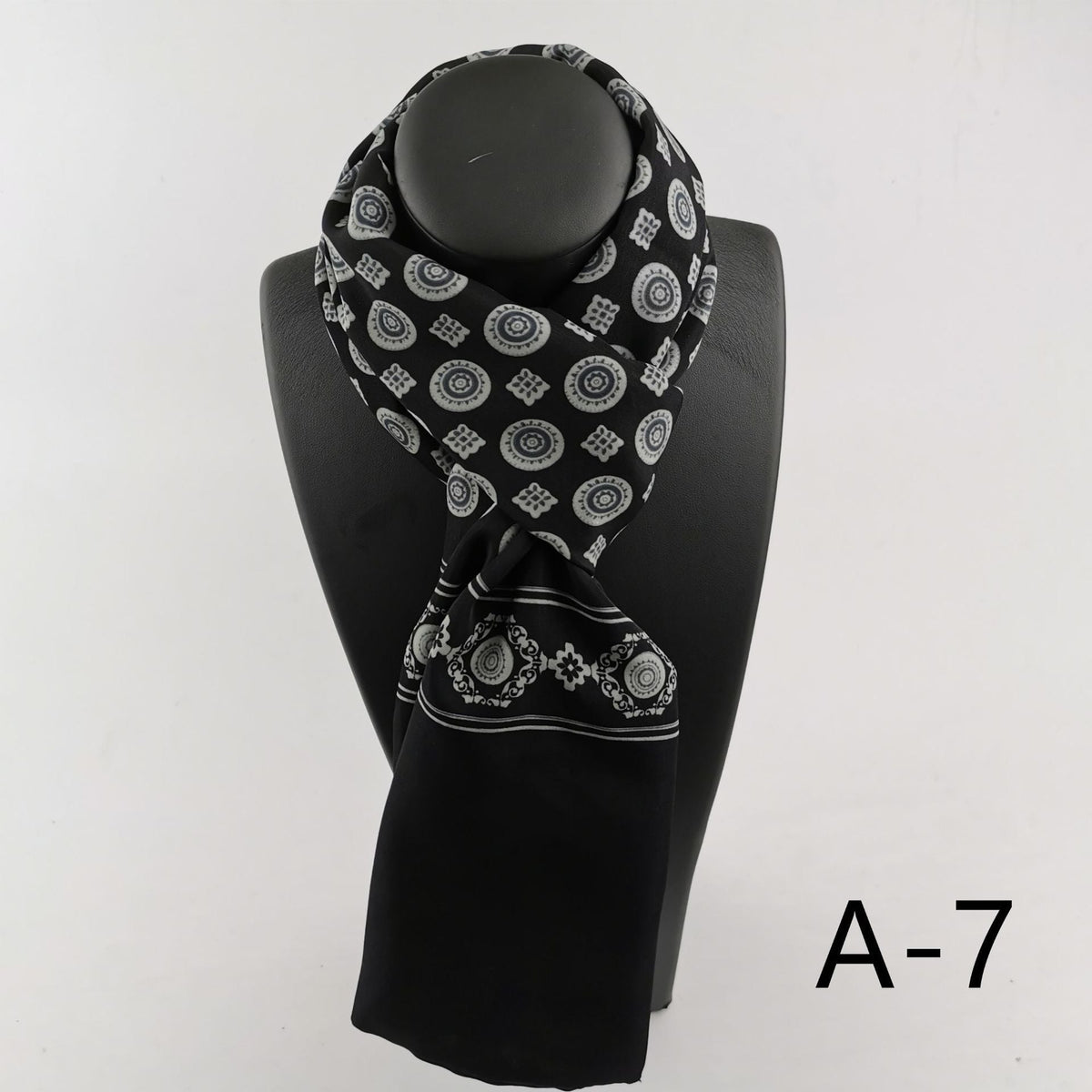 Men's Double Layer Cashmere Washed Warm Scarf