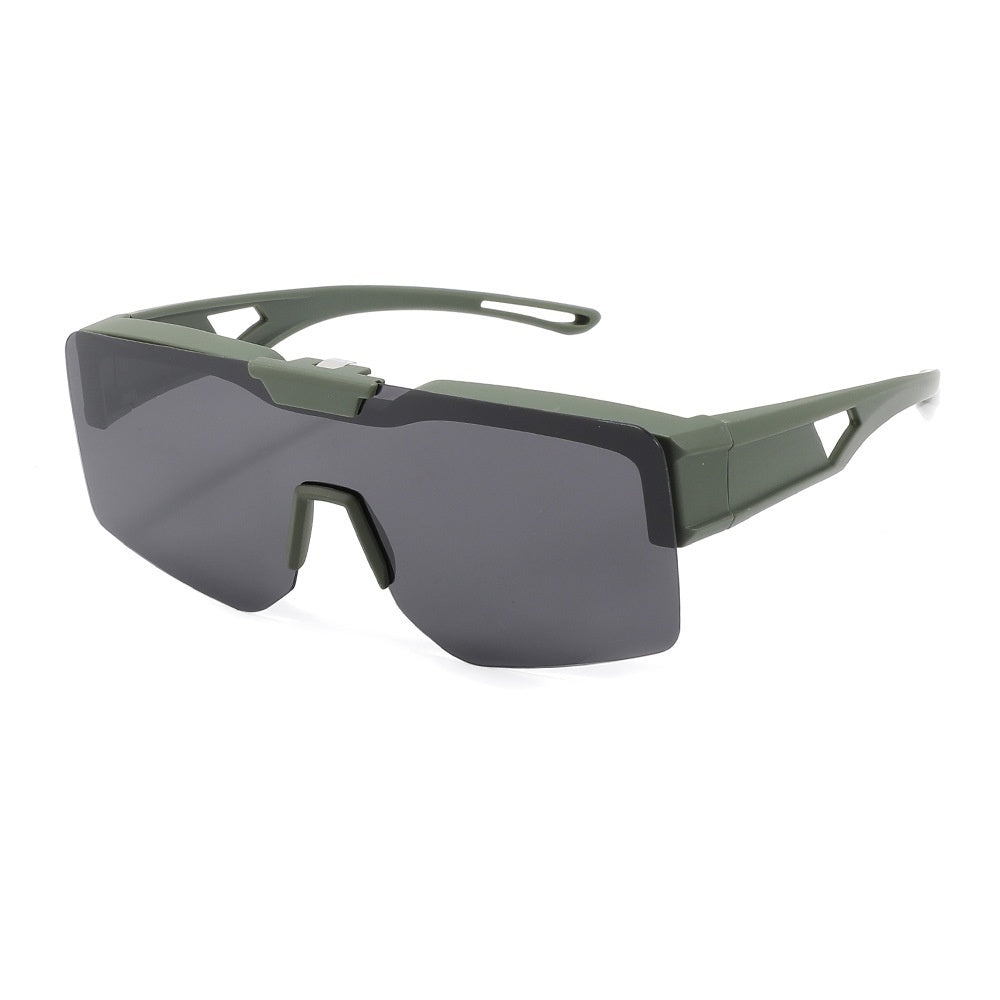 Men's And Women's UV Protection Clamshell Sunglasses