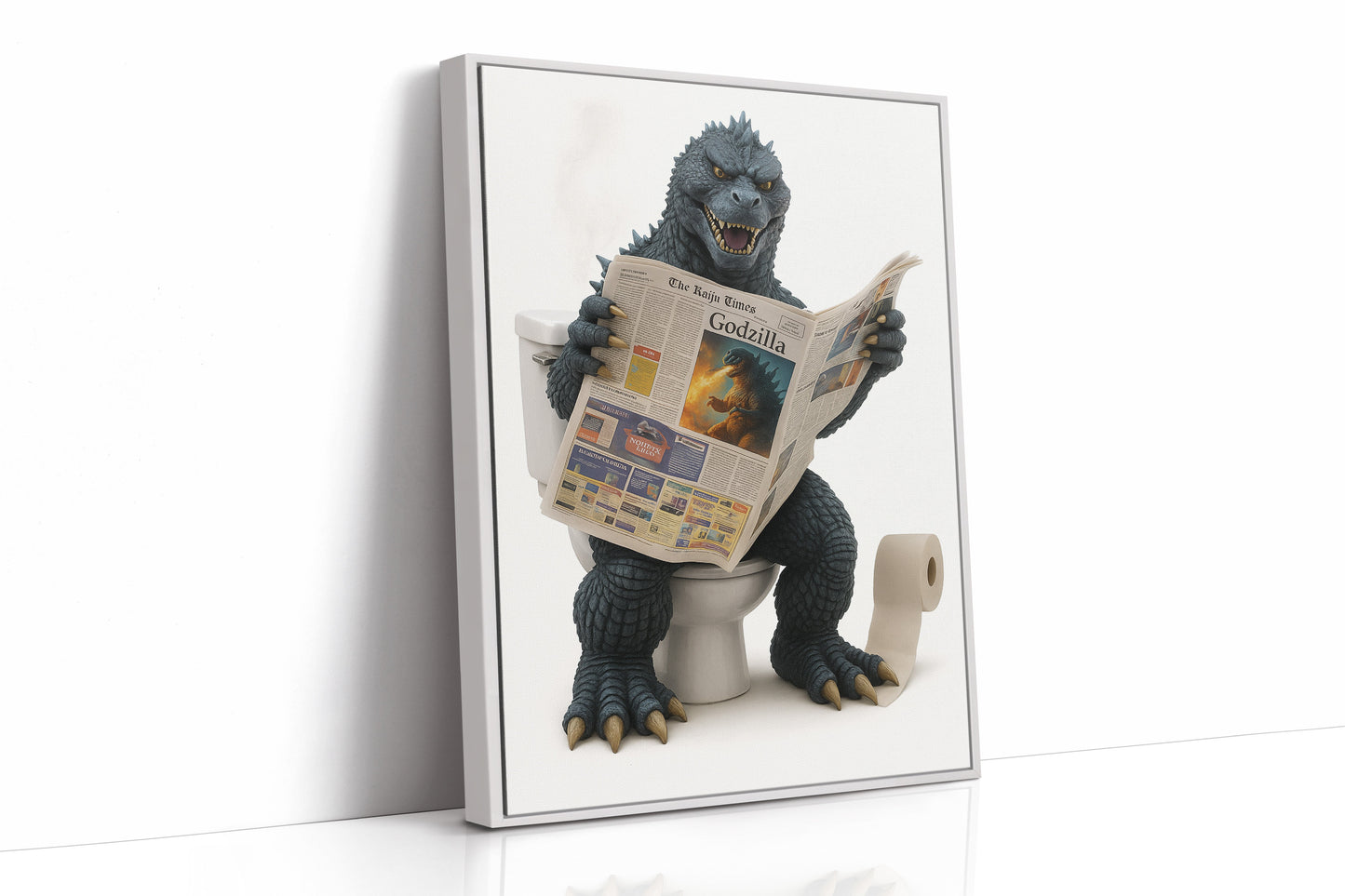 Godzilla on the Throne