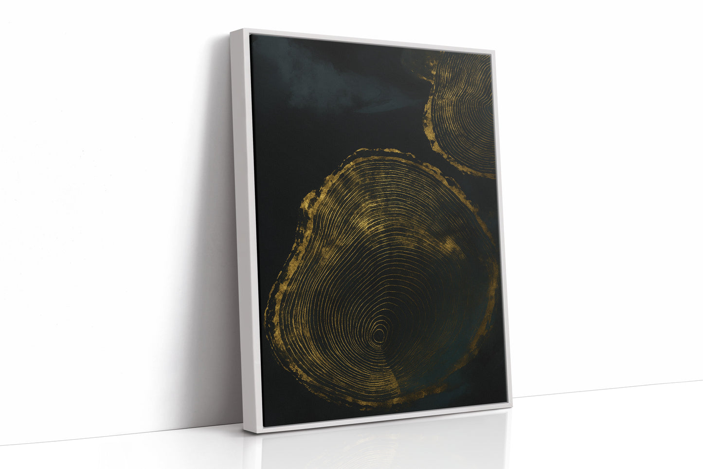 Schattenringe in Gold