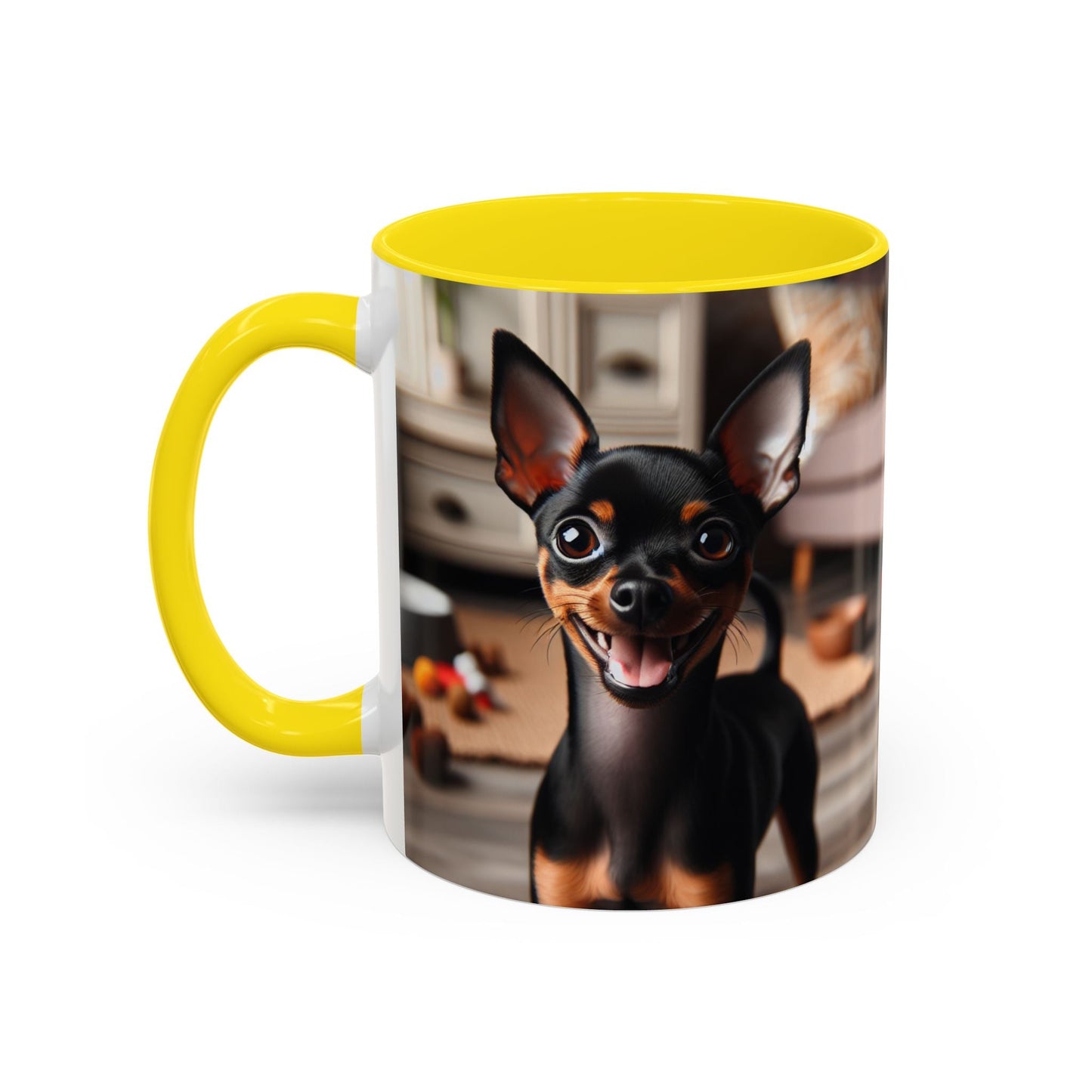 Keramiktasse mit Hunderassen-Motiv – 11 oz & 15 oz