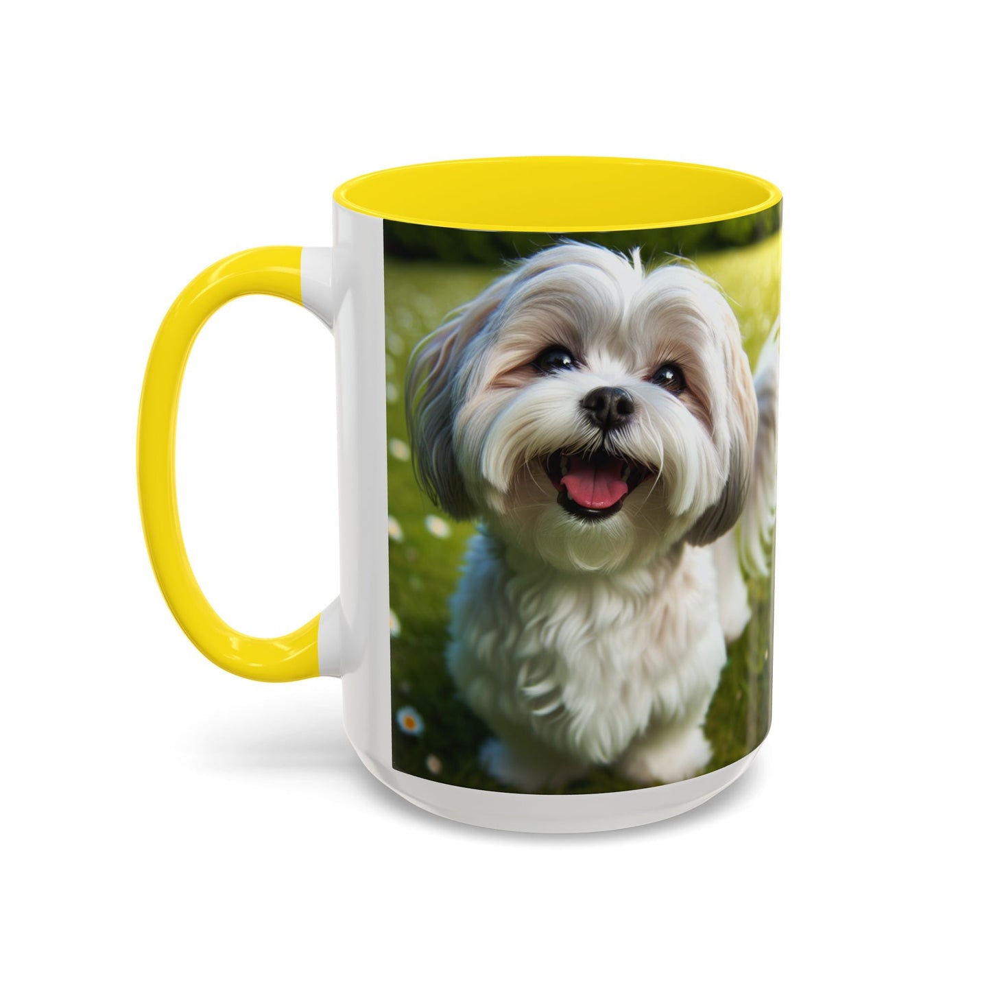 Keramiktasse mit Hunderassen-Motiv – 11 oz & 15 oz