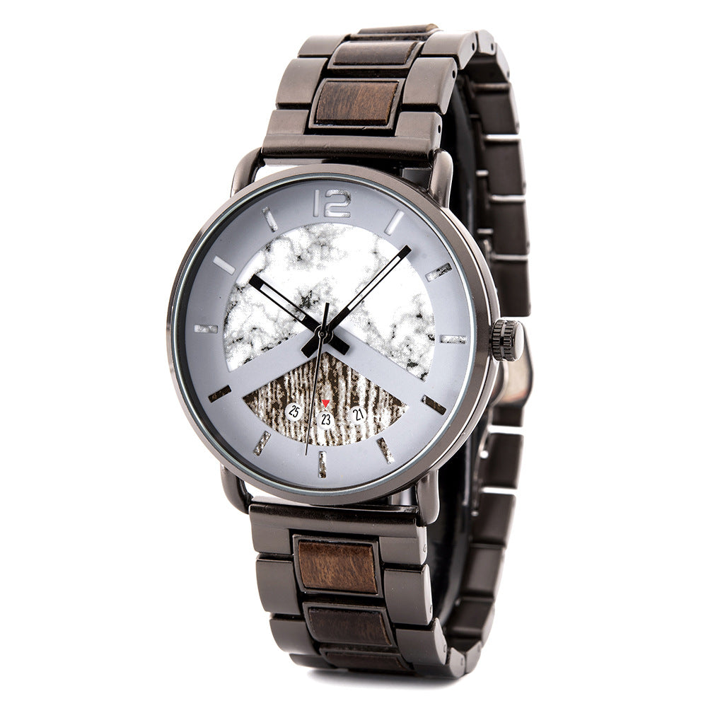 Mens Sporty Wooden Watch R30