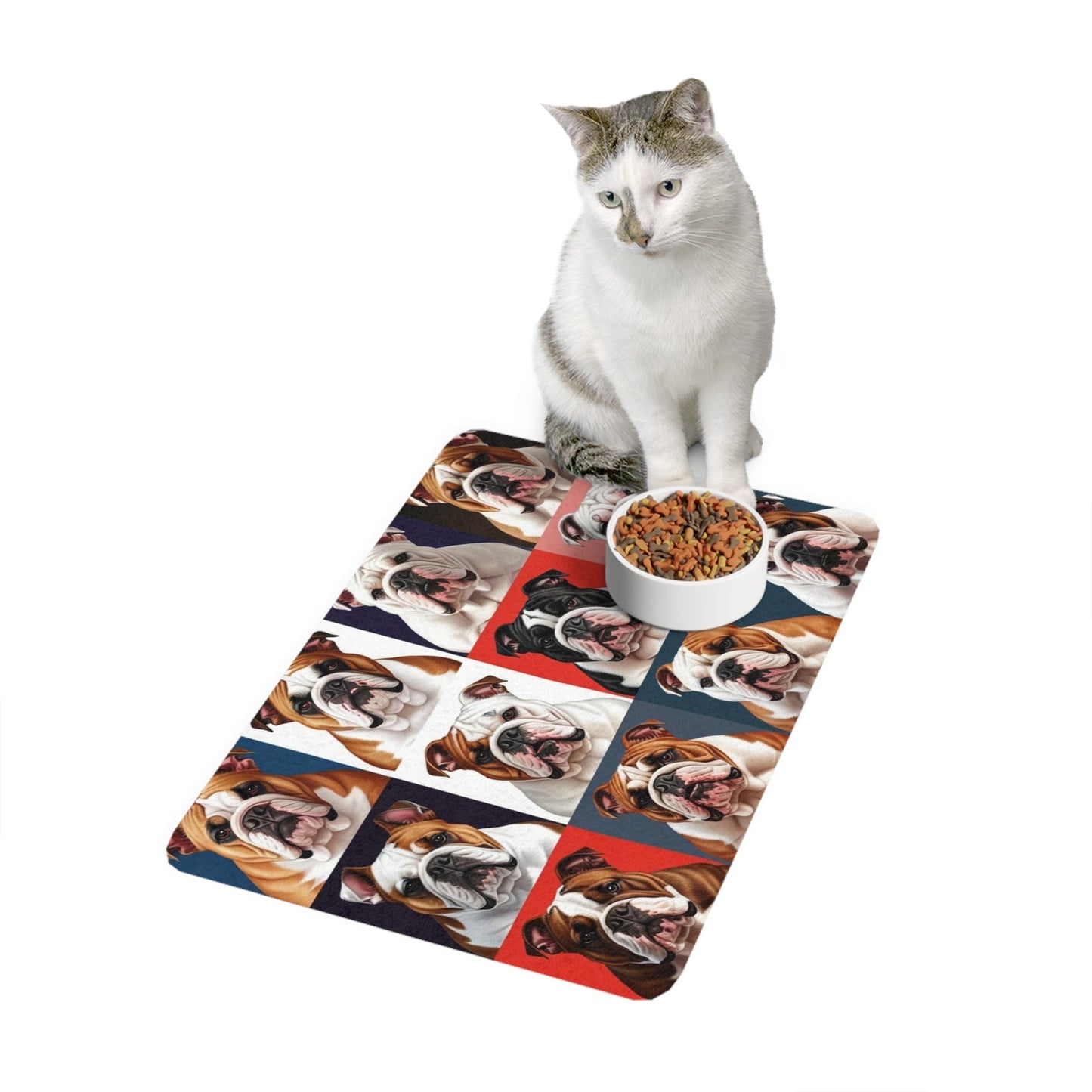 Tapis antidérapant pour animaux de compagnie – Tapis d'alimentation étanche pour chiens